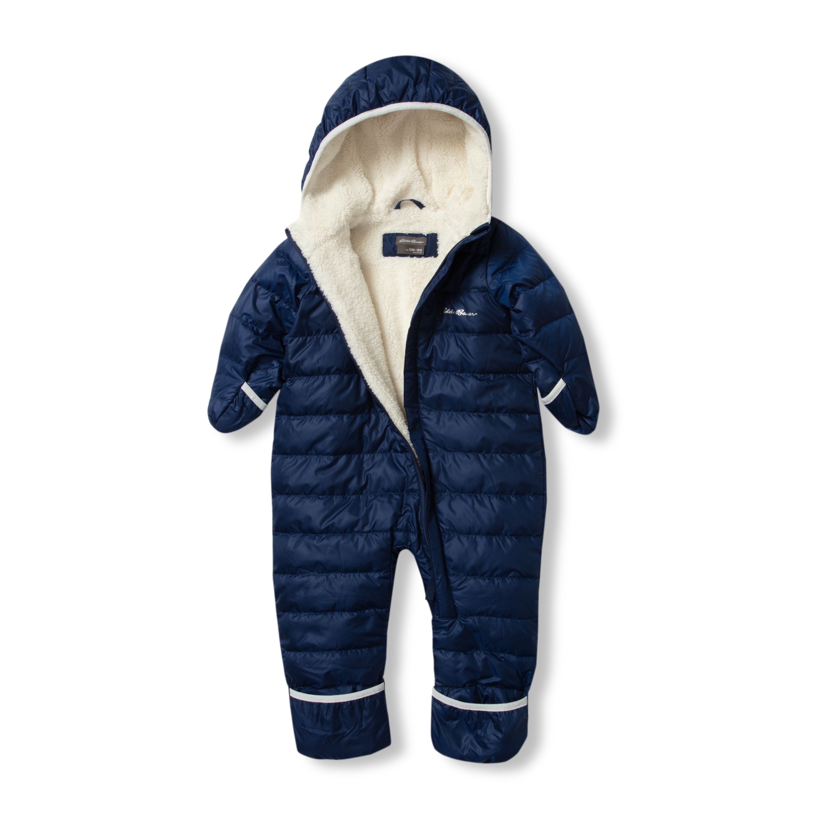 infant snow gear Eddie Bauer Infant Down Snowsuit