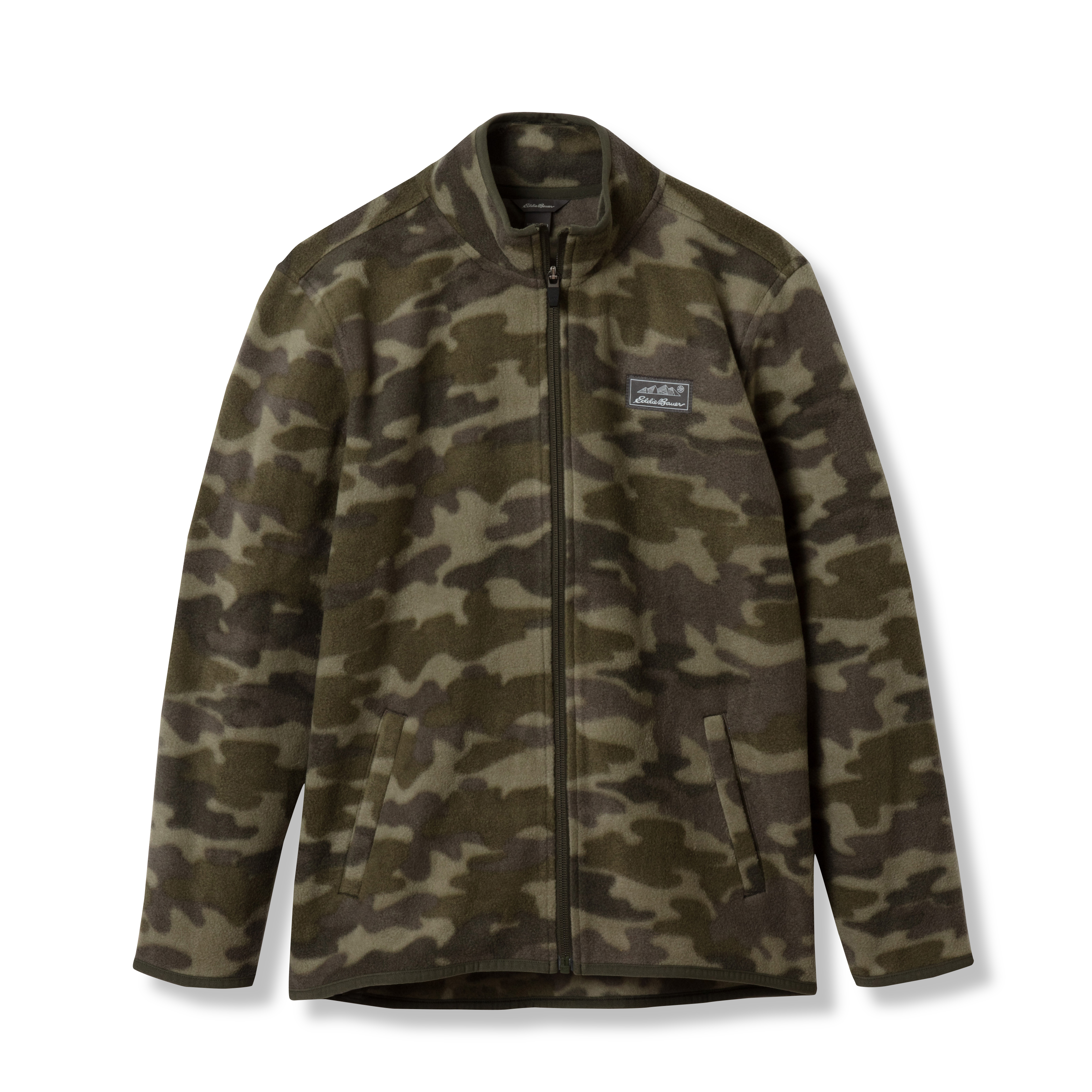 Eddie Bauer Kids Boys Quest Fleece Full-Zip - Camo