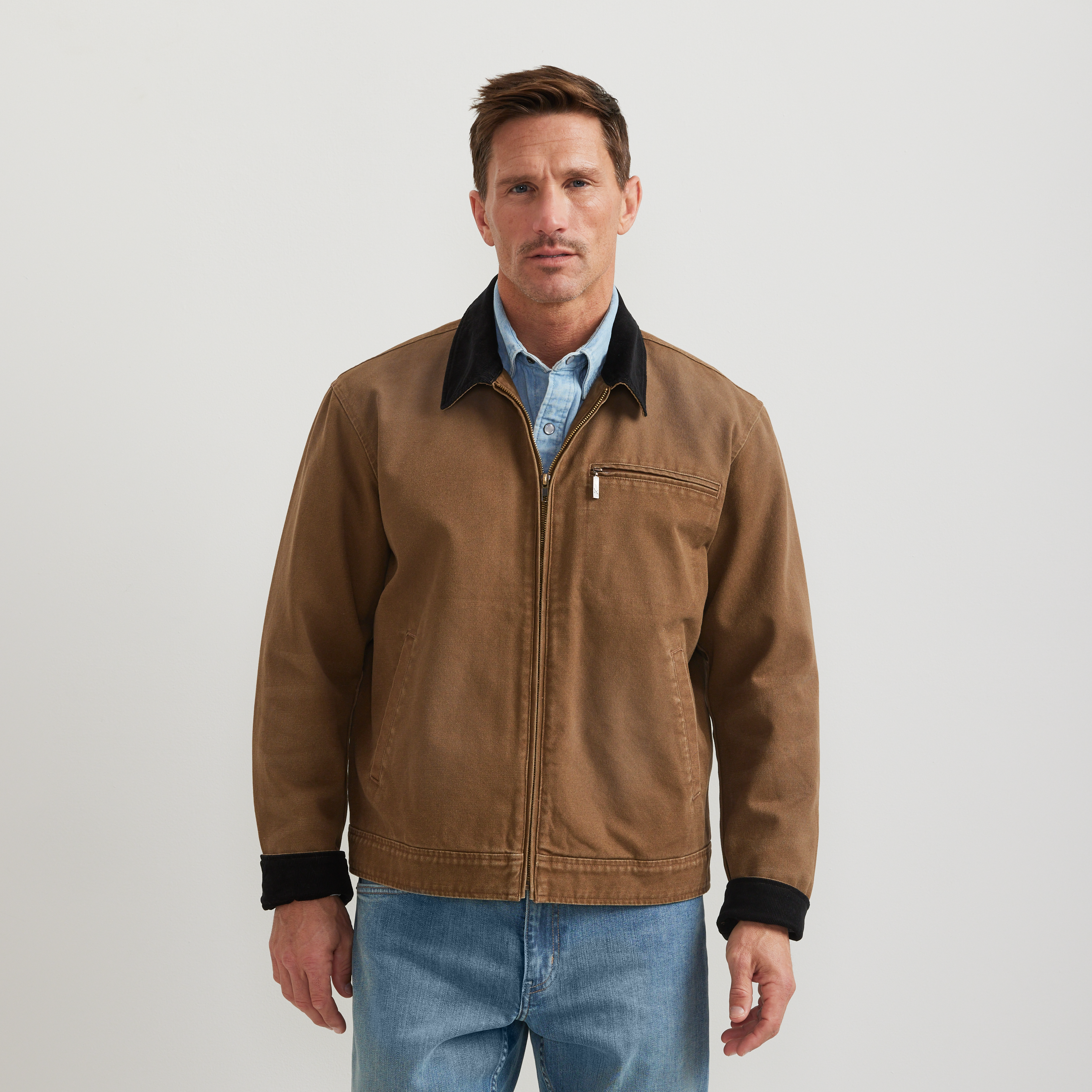 Eddie Bauer Men's Seabrook Vintage Washed Jac