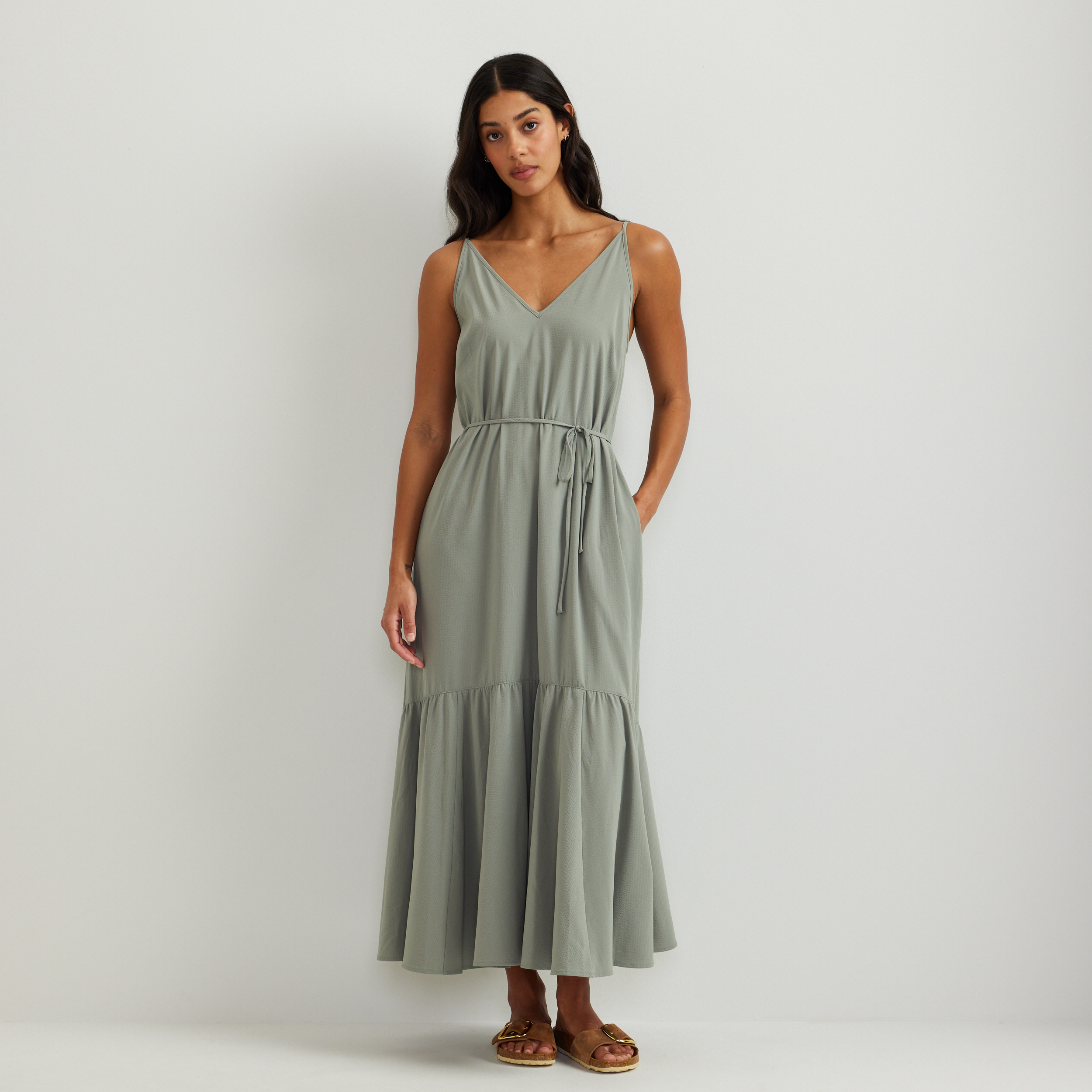 Eddie Bauer Women's Sandbar Seersucker Dress