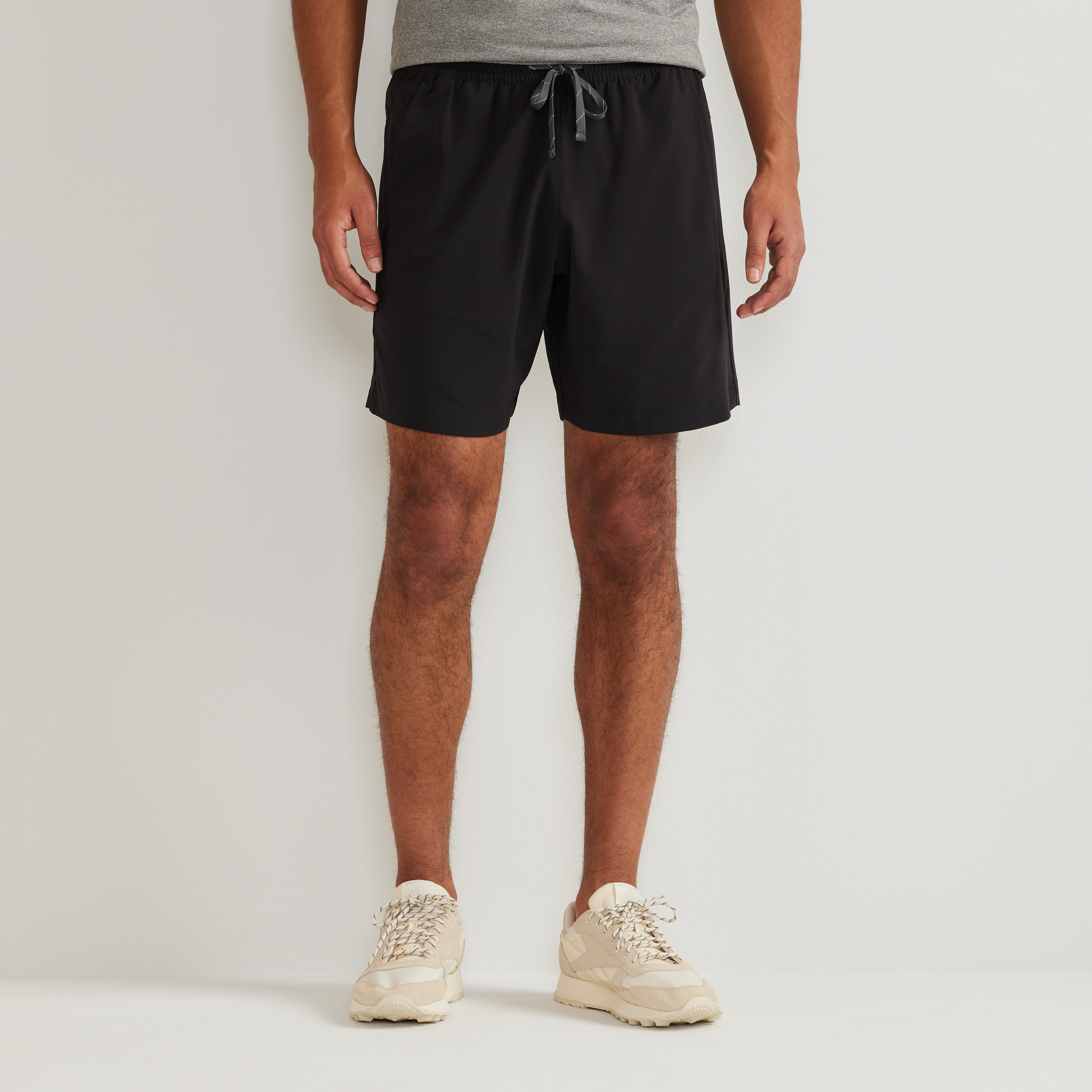 Short De Lounge Homme Eddie Bauer - Noir Taille L - Cordon Extérieur - Neuf