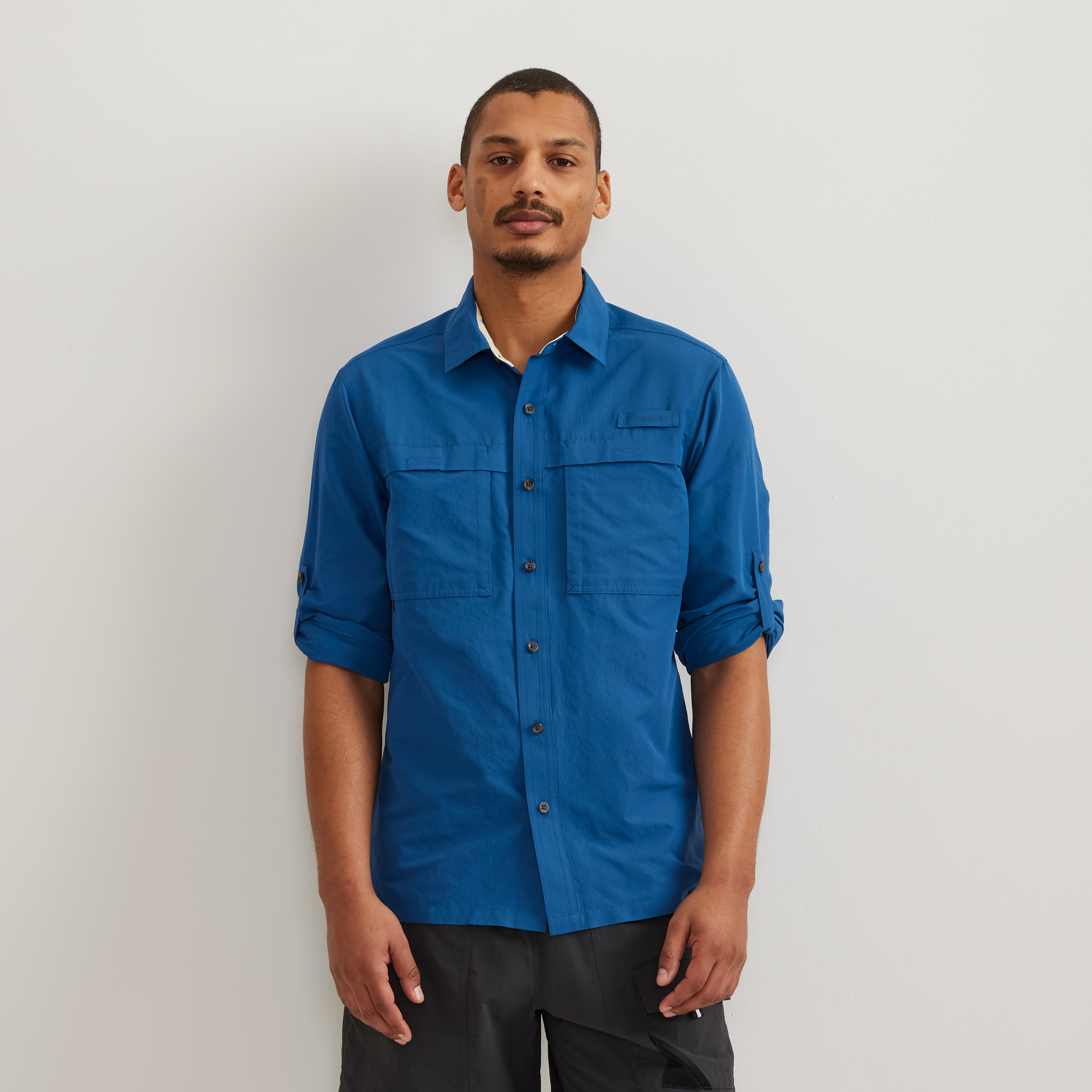 Eddie Bauer Men's LS Rainier Ripstop Shirt