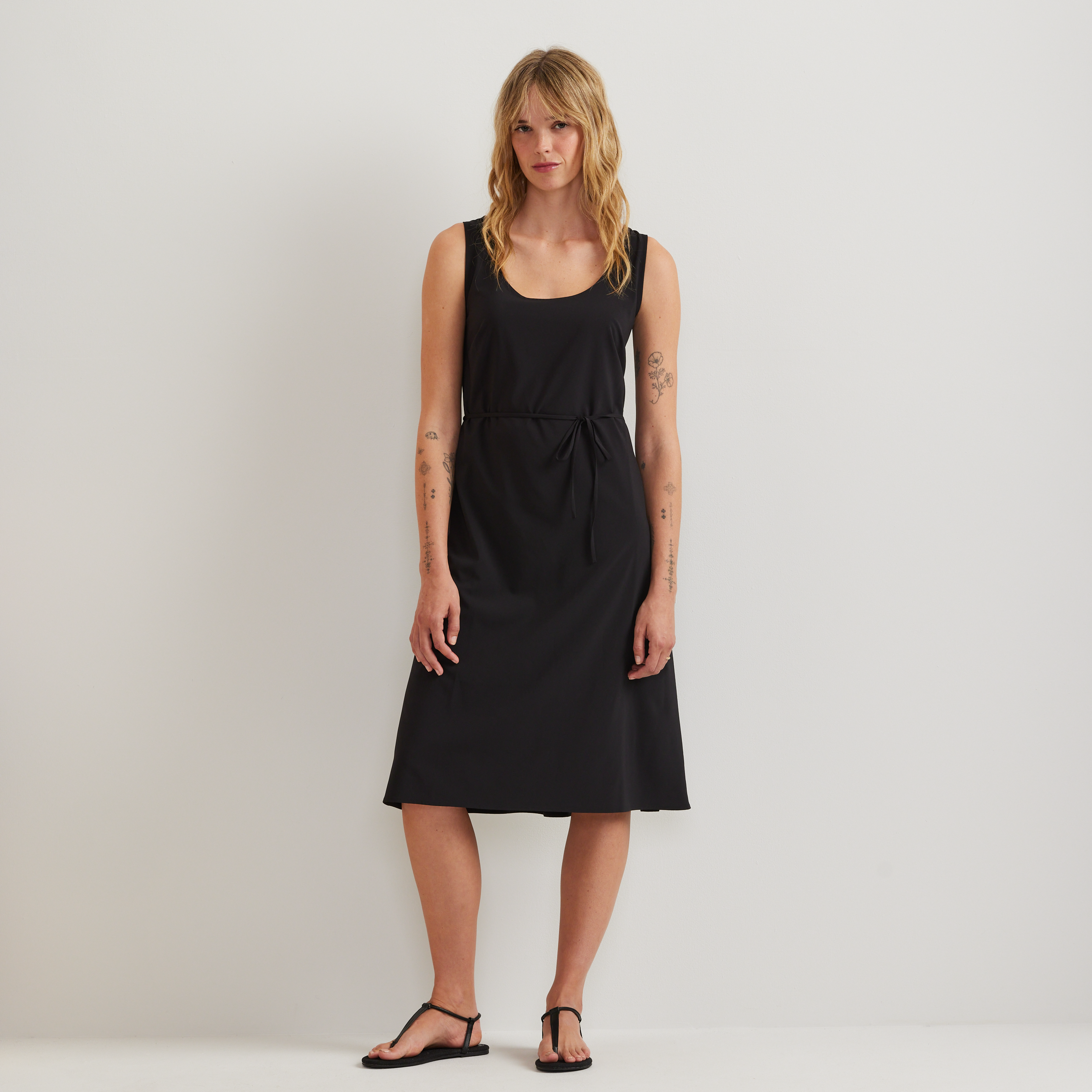 Eddie Bauer Women's Departure Tie Front Midi Dress Eddie Bauer Women's Departure Tie Front Midi Dress