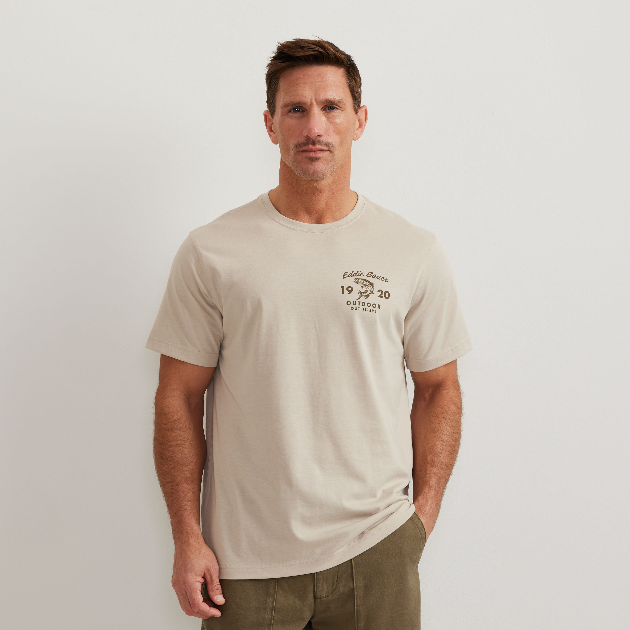 Eddie Bauer Men's EB Fish Club
