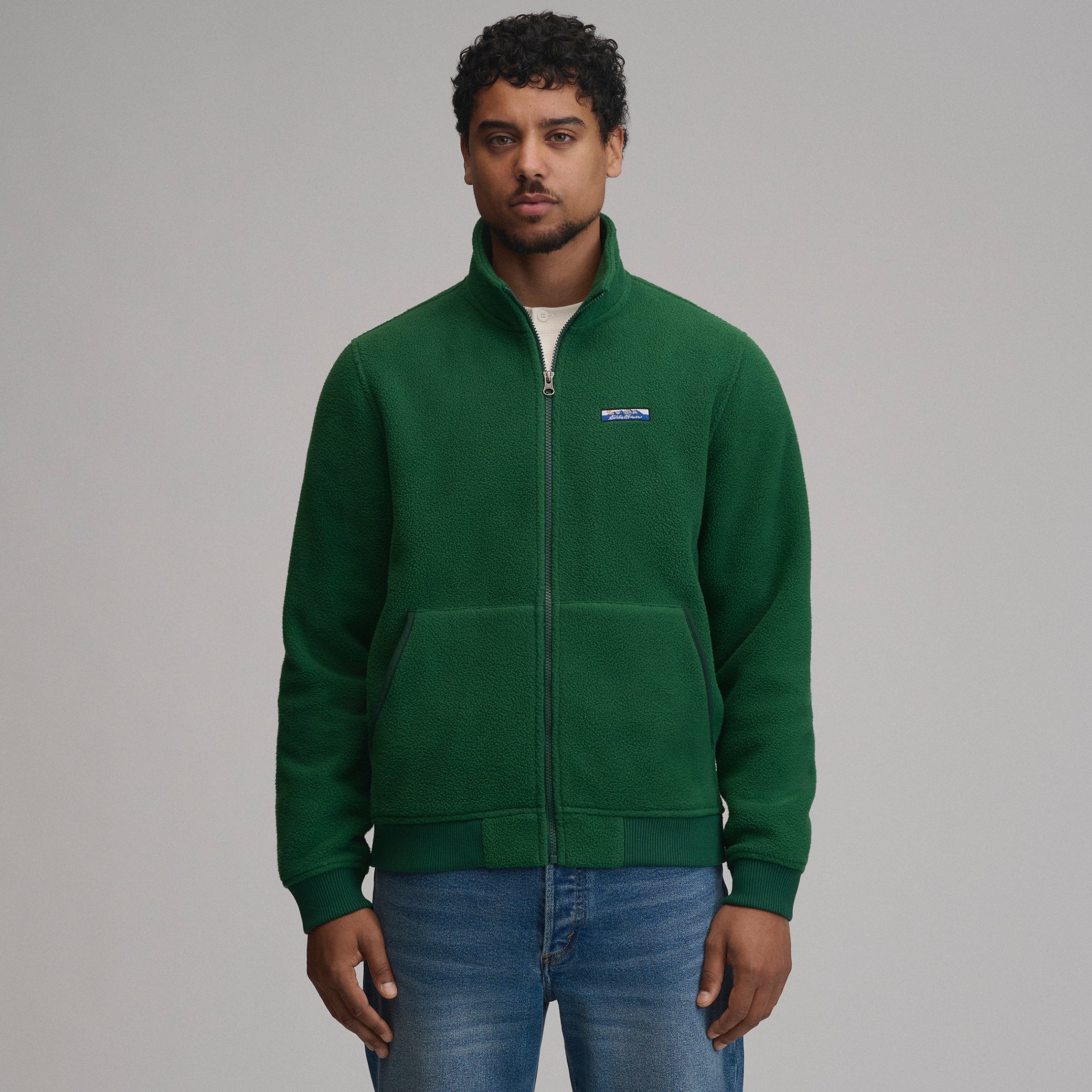 Men's Authentic Outdoor Fleece Full-Zip – Eddie Bauer
