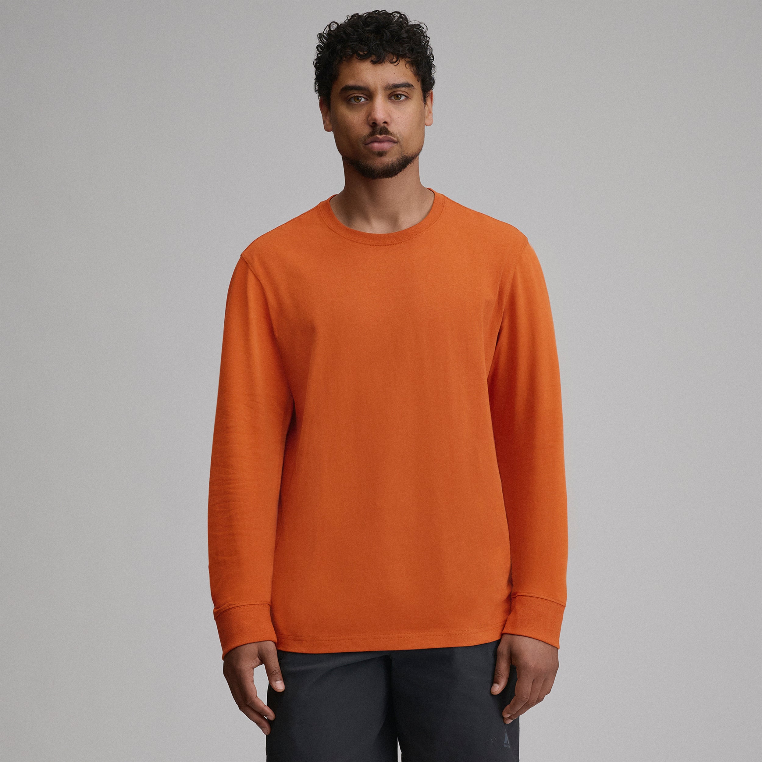 Men's Legend Wash 100% Cotton Long-Sleeve Classic T-Shirt