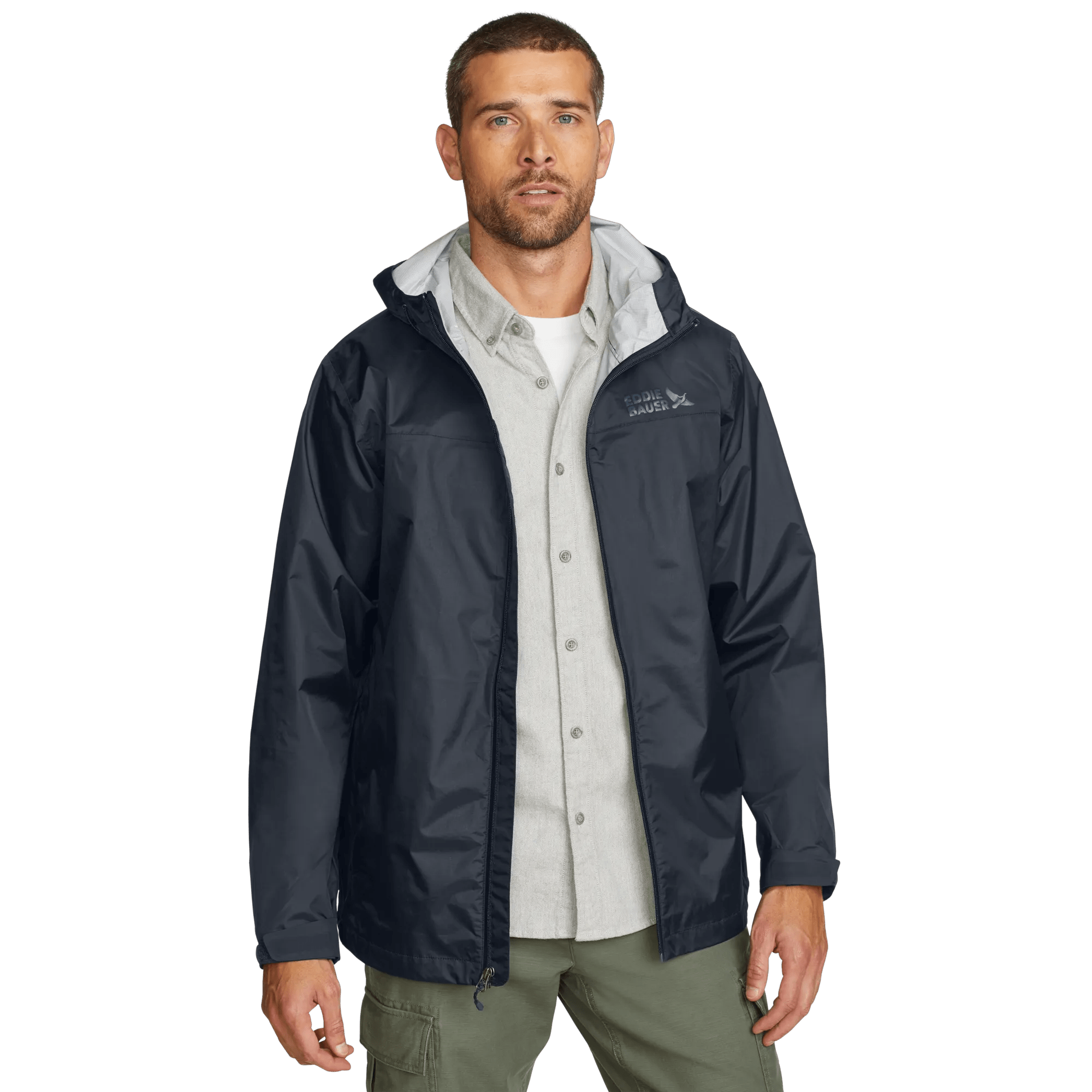 PUROMONTE 山荘飯島　RAINJACKET Eddie Bauer Men's Rippac Pro Rain Jacket