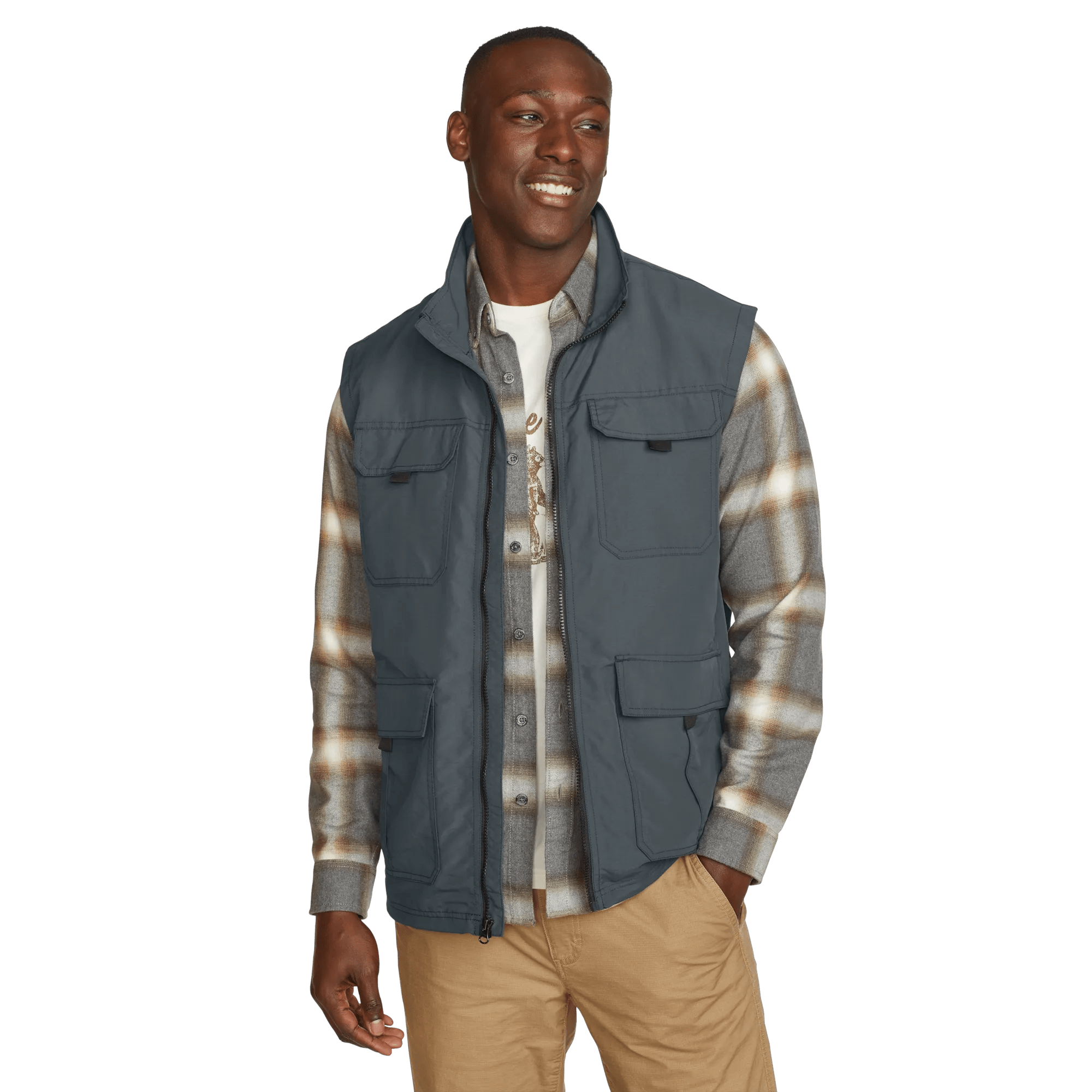 Eddie Bauer Men's Vest Adventurer Hiking