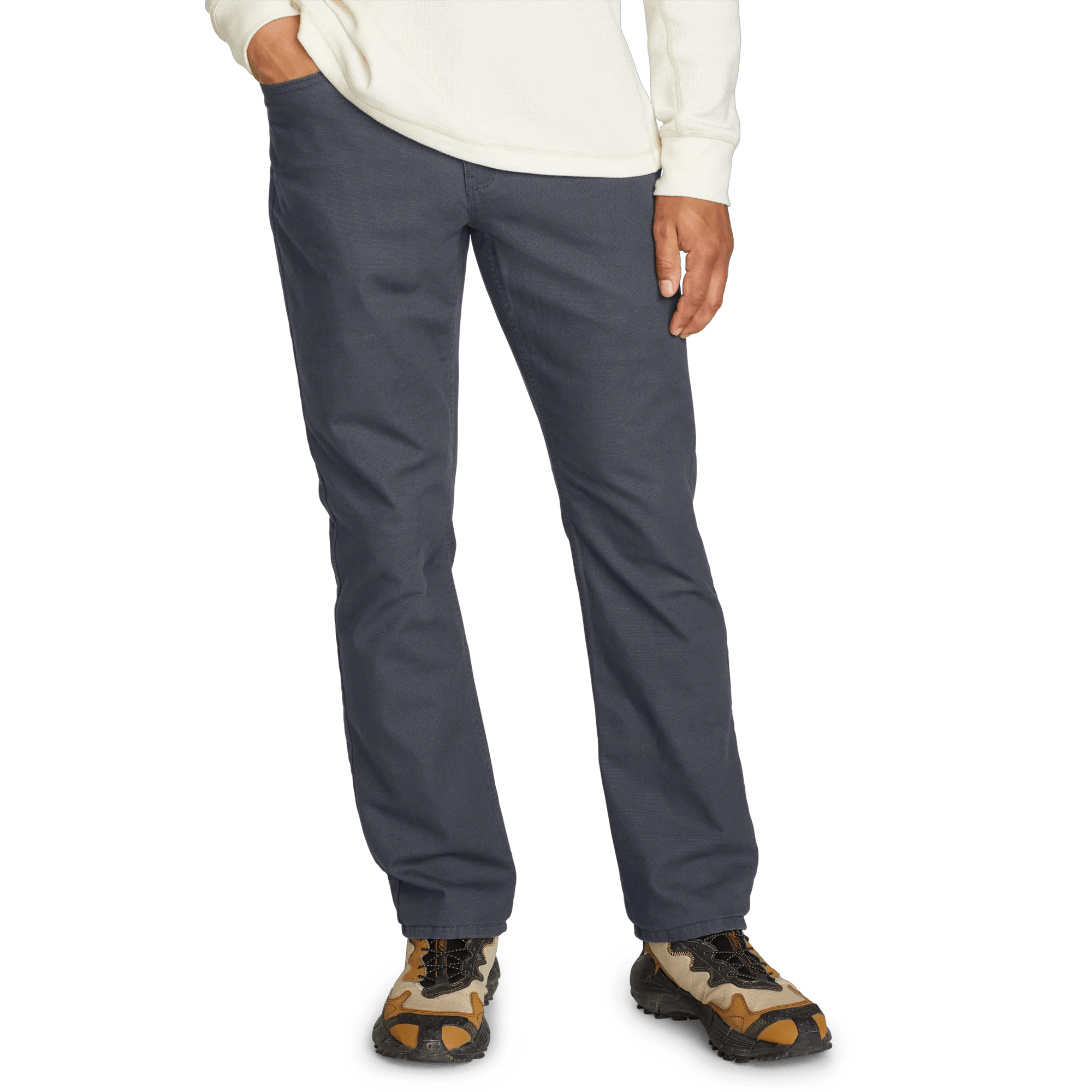 Eddie Bauer Men's Flex Mountain Canvas 5Pocket