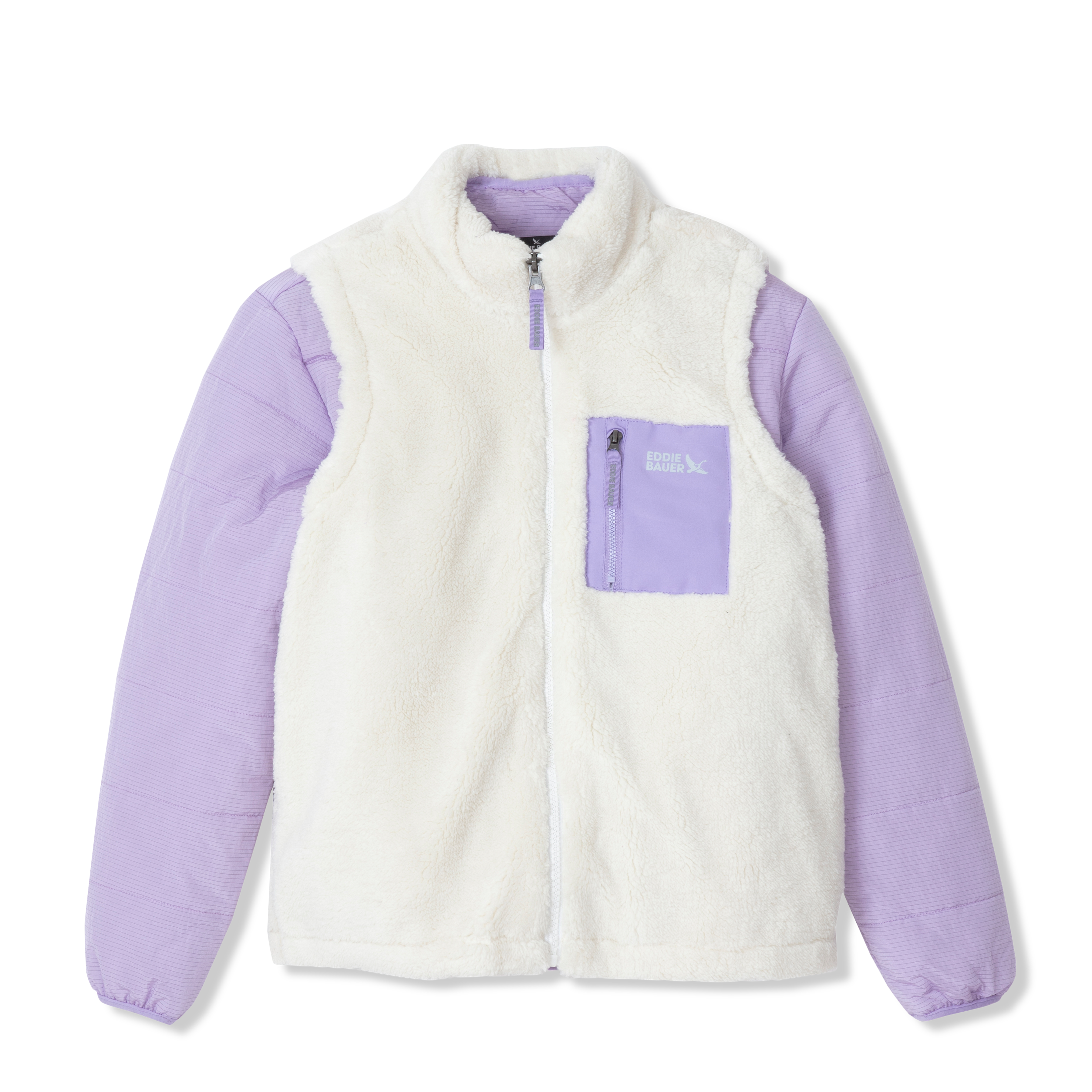Eddie Bauer Kids Kids Fleece Vest 3-in-1 Jacket