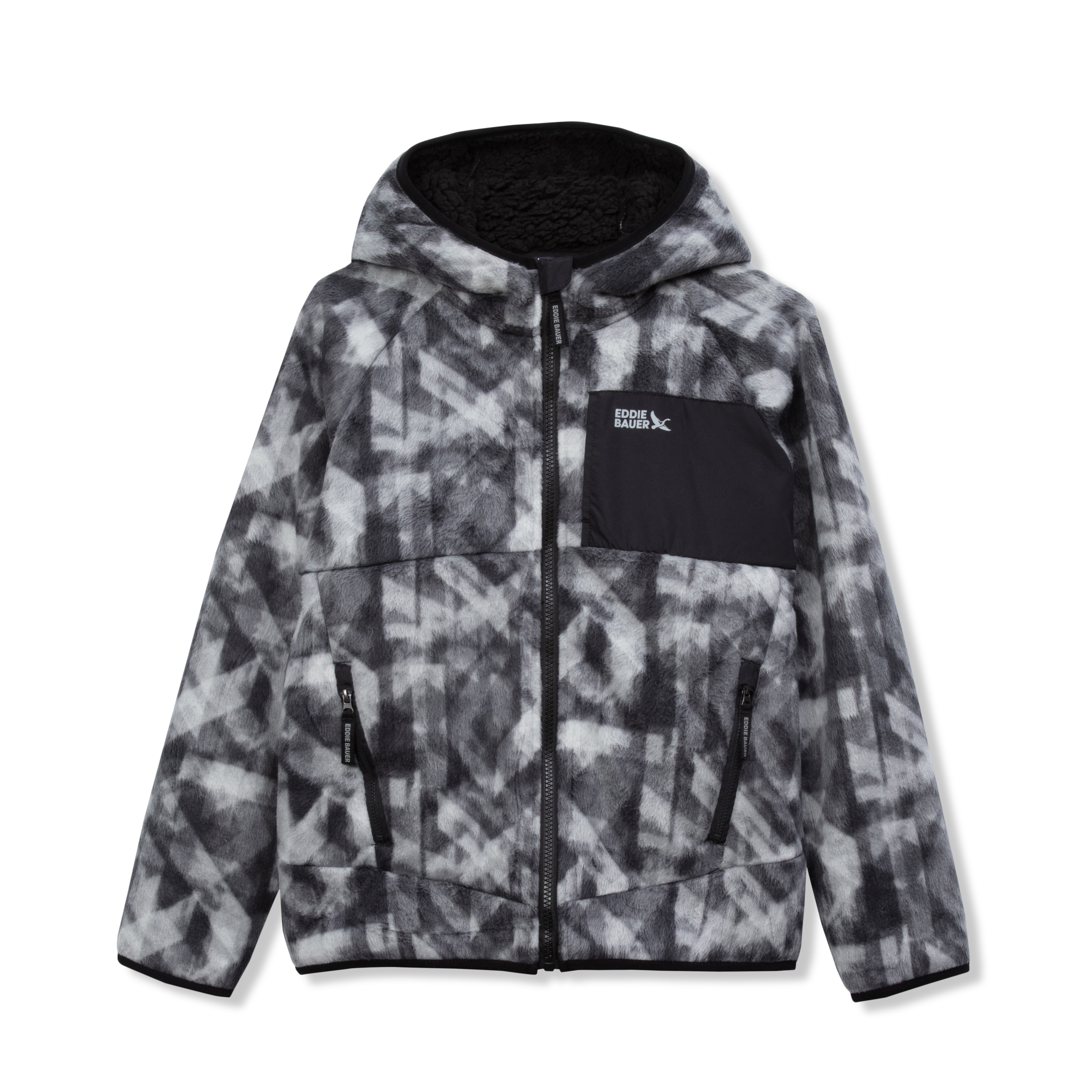Eddie Bauer Kids Kids Quest Fleece Bonded Hooded Jacket