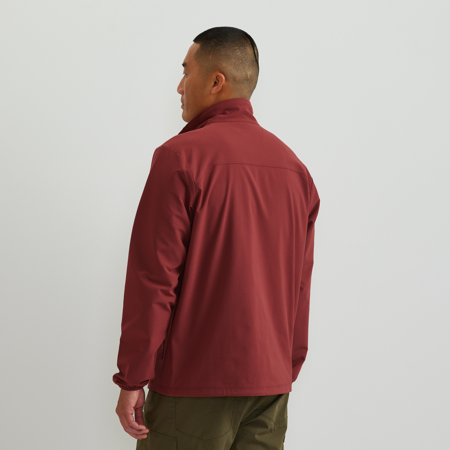 Men's Stratify 2.0 Soft Shell Jacket-CABERNET-Regular-F1