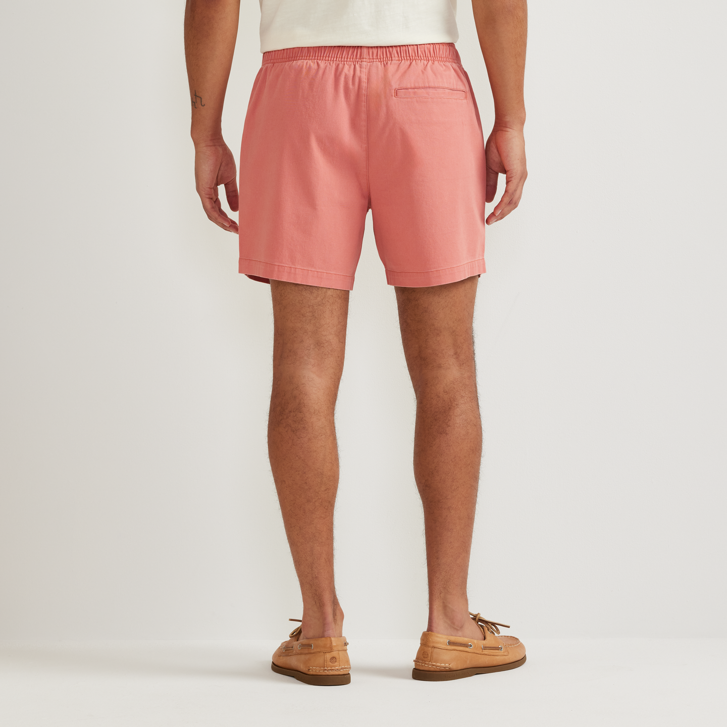 Men's Po Twill Short-Tangelo-Regular-F1