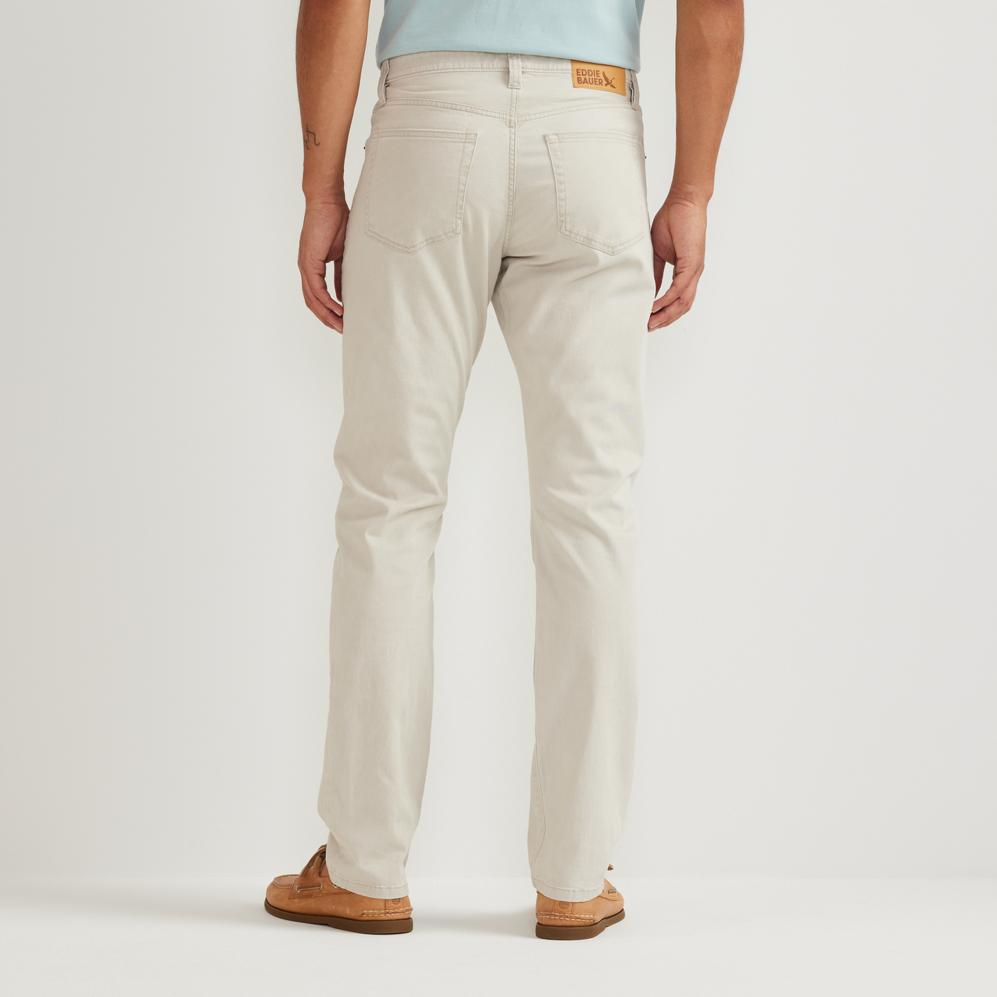 Men's Legend Wash Twill 5-Pocket Pants-Pumice-Regular-F1