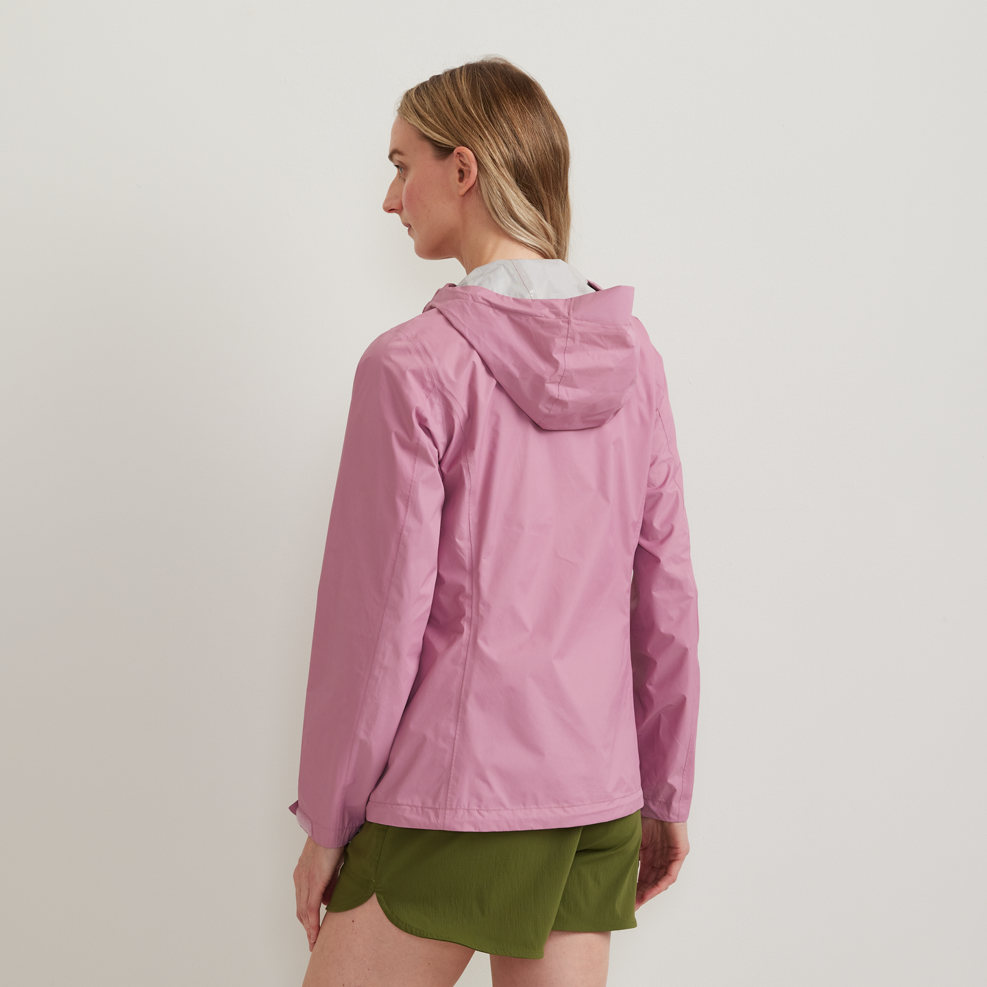 Women's RipPac® Pro Waterproof Hooded Rain Jacket-Vintage Rose-Regular-19