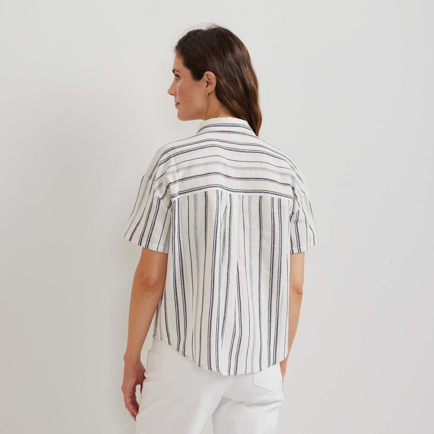 Women's Destination 2 Pocket SS Utility S-Ivory-Regular-F1