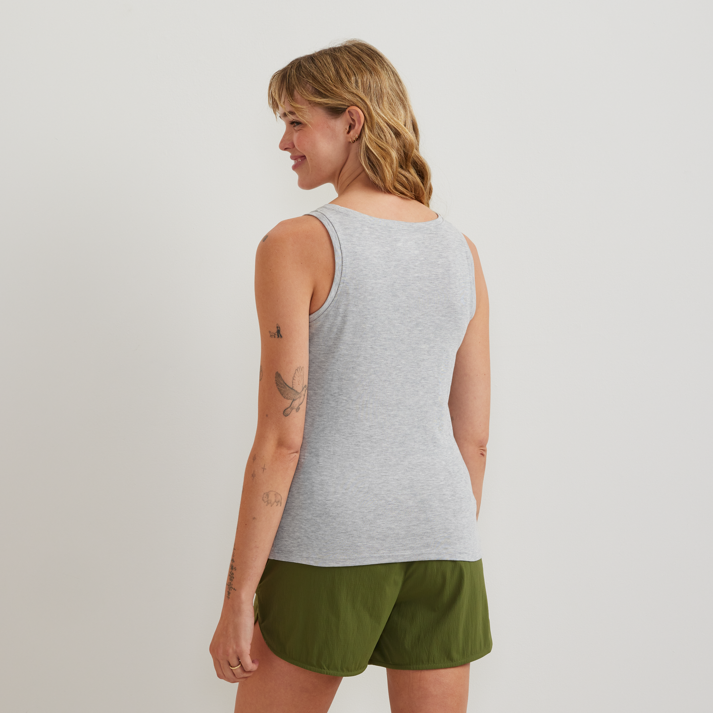 Women's Everyday Scoop-Neck Tank-Lt Htr Gray-Regular-F1