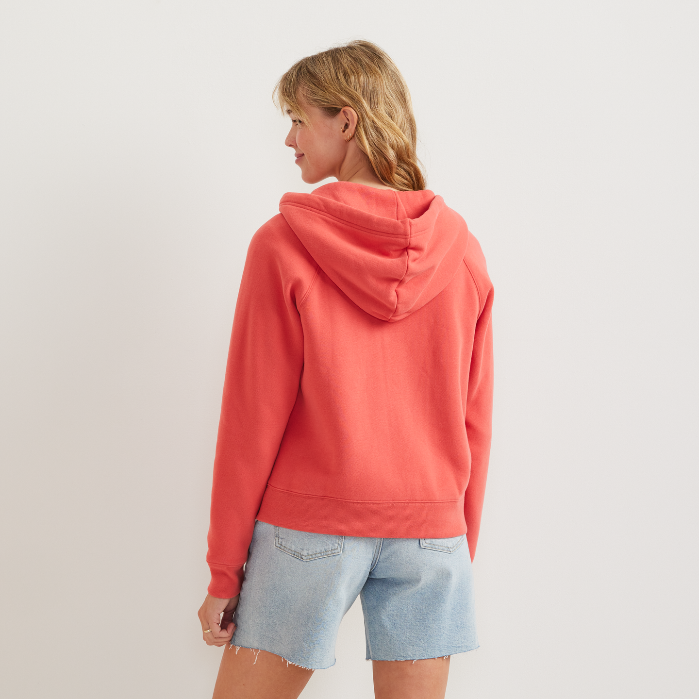 Women's Vintage Soft Full-Zip Hoodie-Rhubarb-Regular-F1