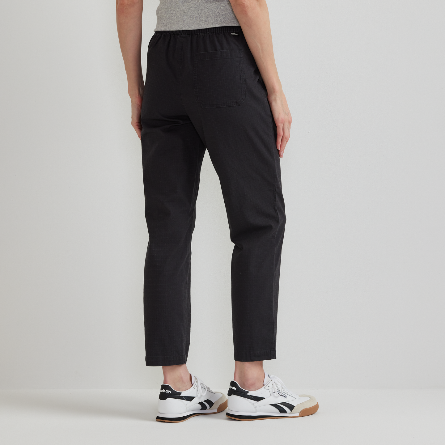Women's Cotton Ripstop Ankle Pants-Carbon-Regular-F1