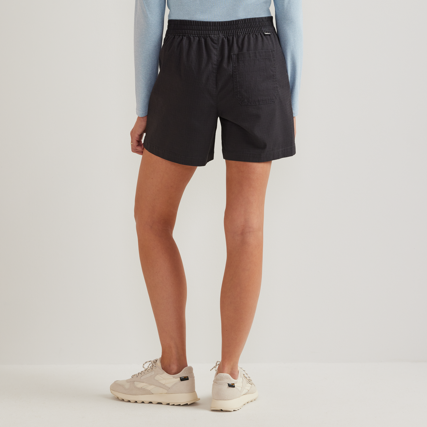 Women's Cotton Ripstop Shorts-Carbon-Regular-F1