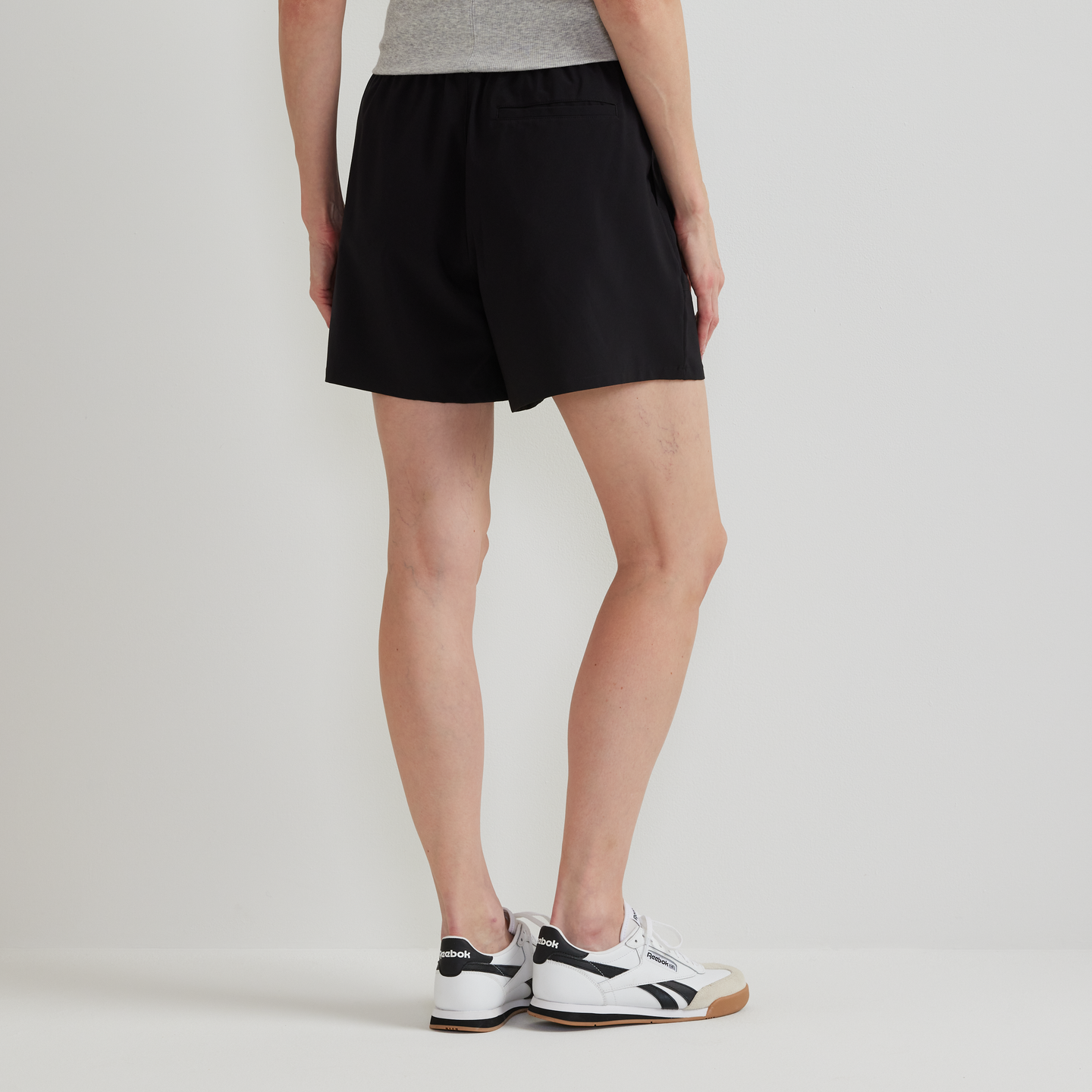 Women's Departure Pull-On Shorts-Black-Regular-F1