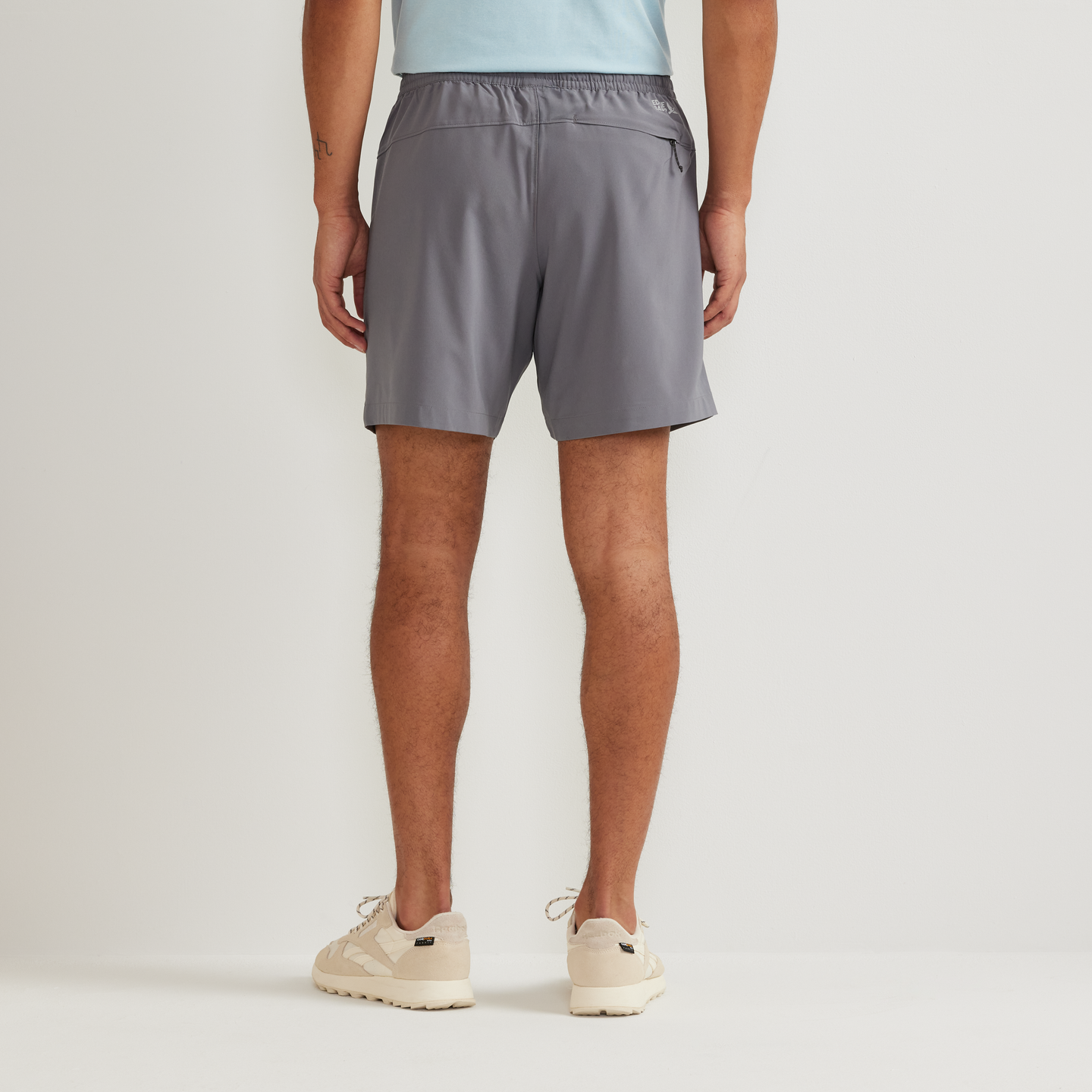 Men's Resonance Shorts - 8"-Slate-Regular-F1