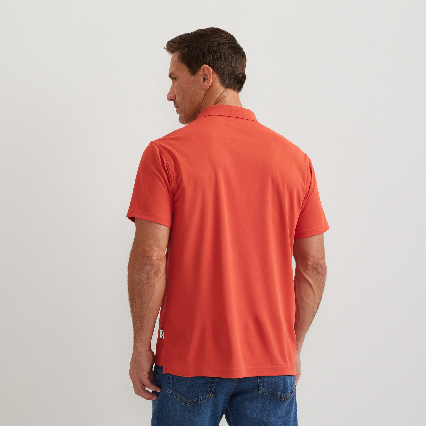 Men's SS Fairway Polo-Rhubarb-Regular-F1