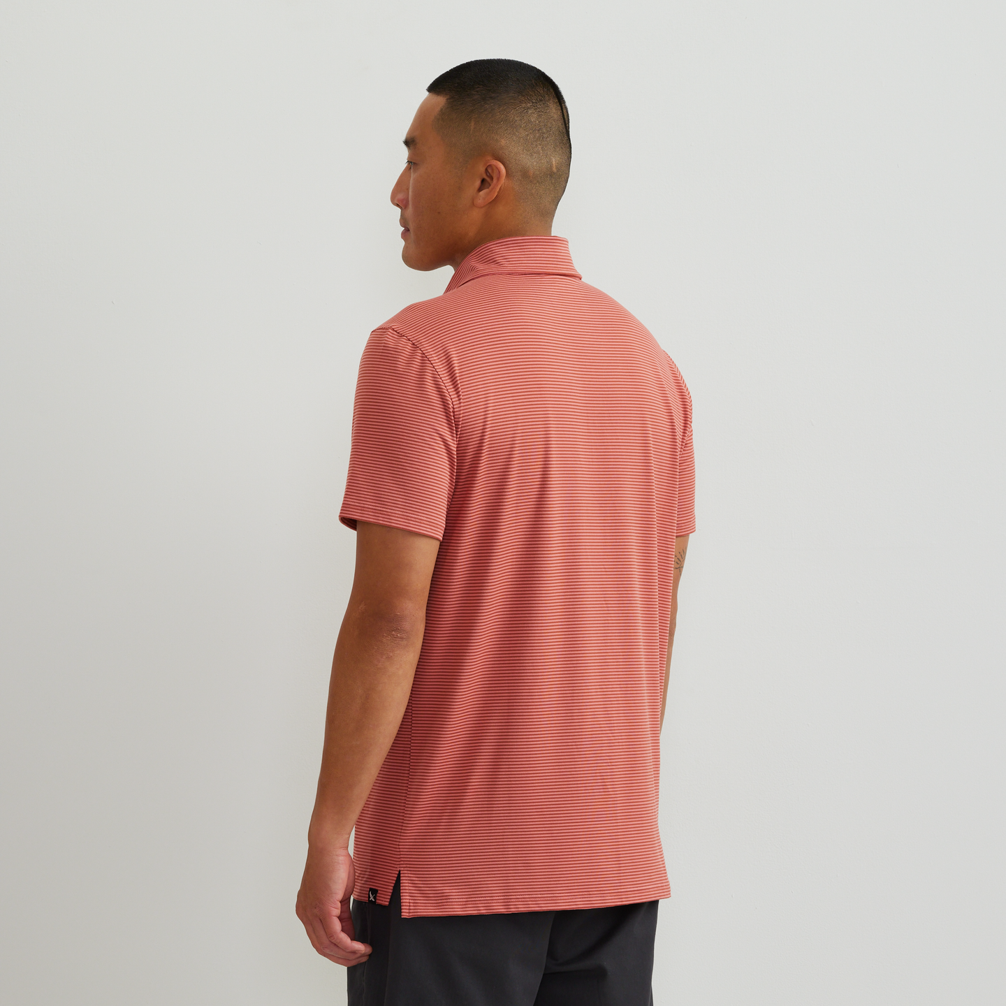 Men's Mountain Trek 2.0 Polo-Tangelo-Regular-F1