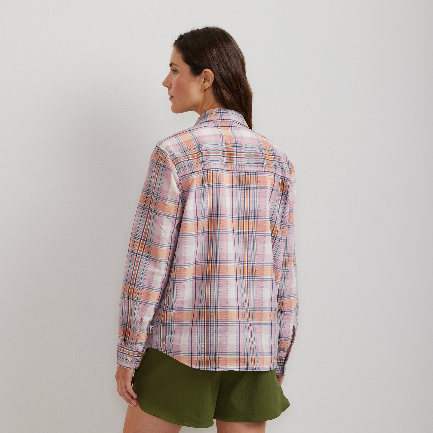 Women's Long-Sleeve Mountain 3.0 Shirt - Print-Dusty Orange-Regular-F1