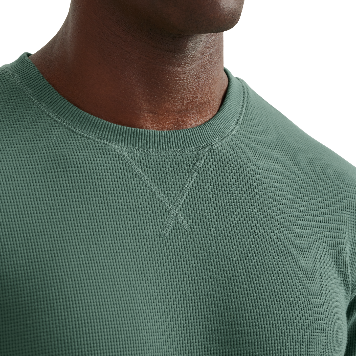 Men's Eddie's Favorite Ultrasoft Thermal Crew-Juniper-Regular-13