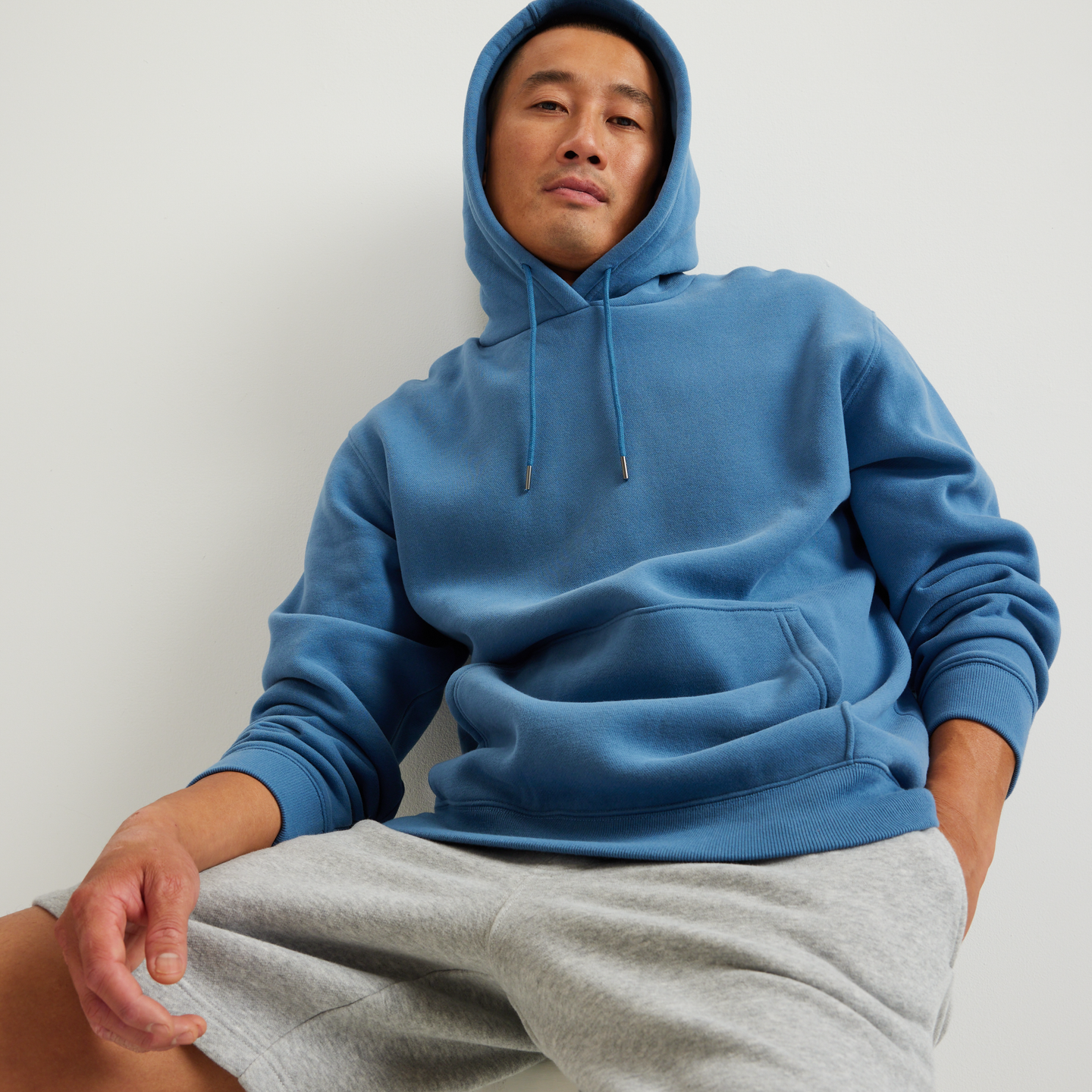 Men's Vintage Soft Pullover Hoodie-Tile Blue-Regular-T4