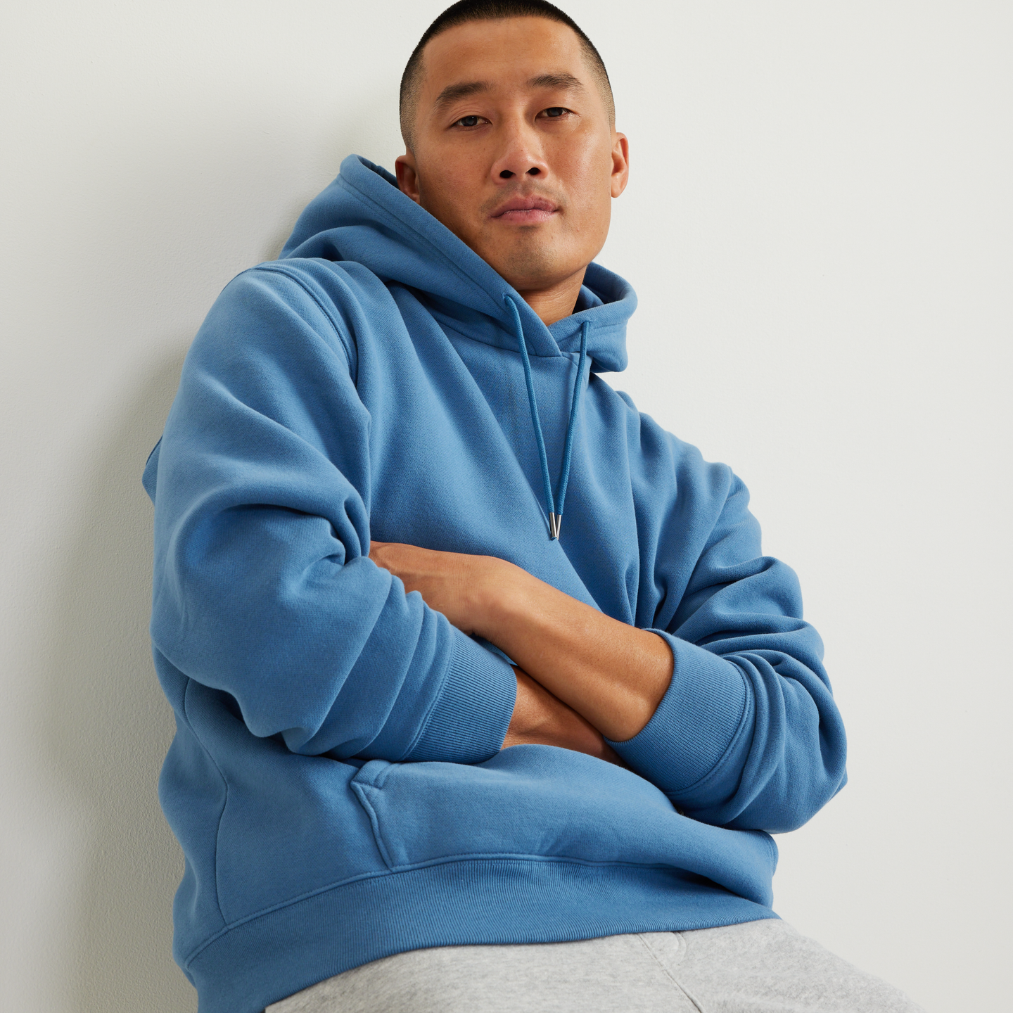 Men's Vintage Soft Pullover Hoodie-Tile Blue-Regular-T5