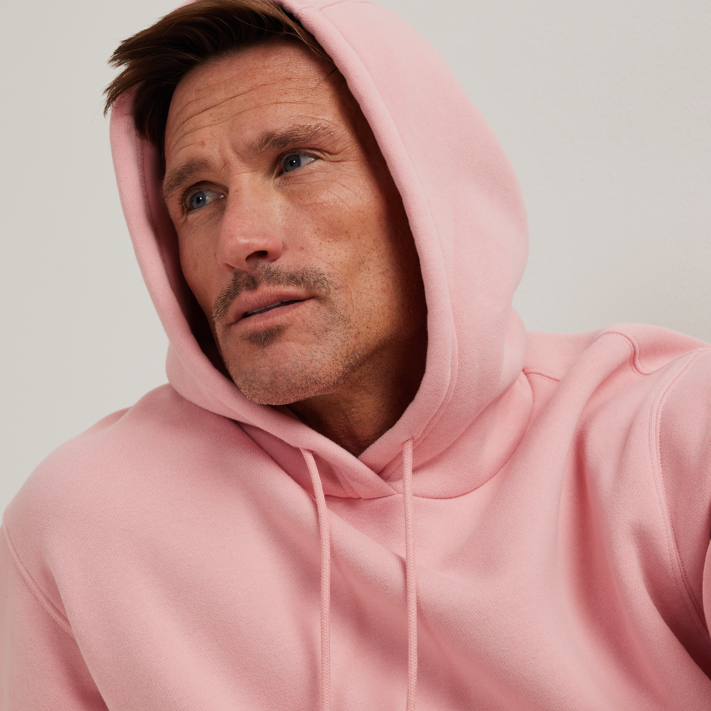 Men's Vintage Soft Pullover Hoodie-Lt Berry-Regular-T1