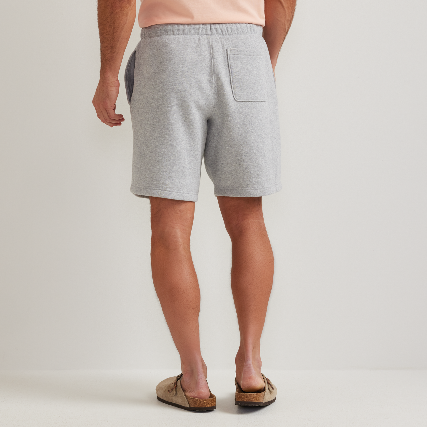 Men's Vintage Soft Shorts - 9"-Htr Gray-Regular-F1