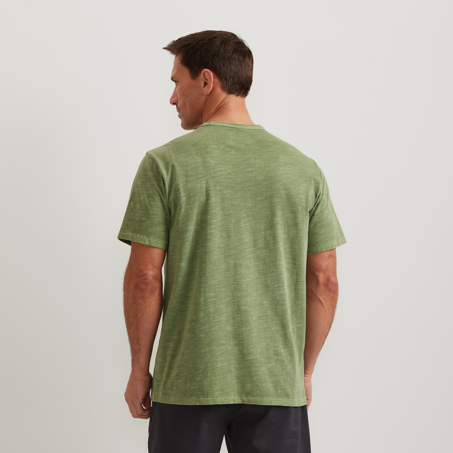 Men's Sunwashed Cotton T-Shirt-Palm-Regular-F1