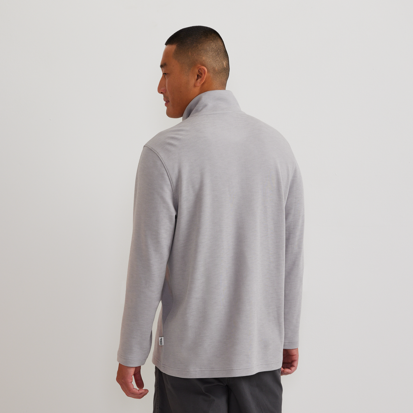 Men's Journey 1/4-Zip-Gray-Regular-F1
