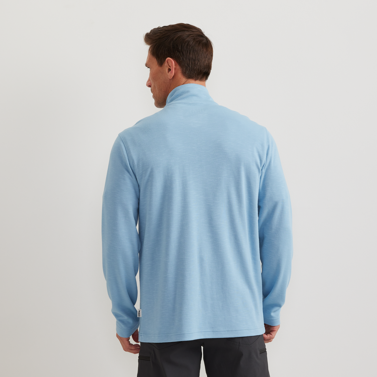 Men's Journey 1/4-Zip-Blue Fog-Regular-F1