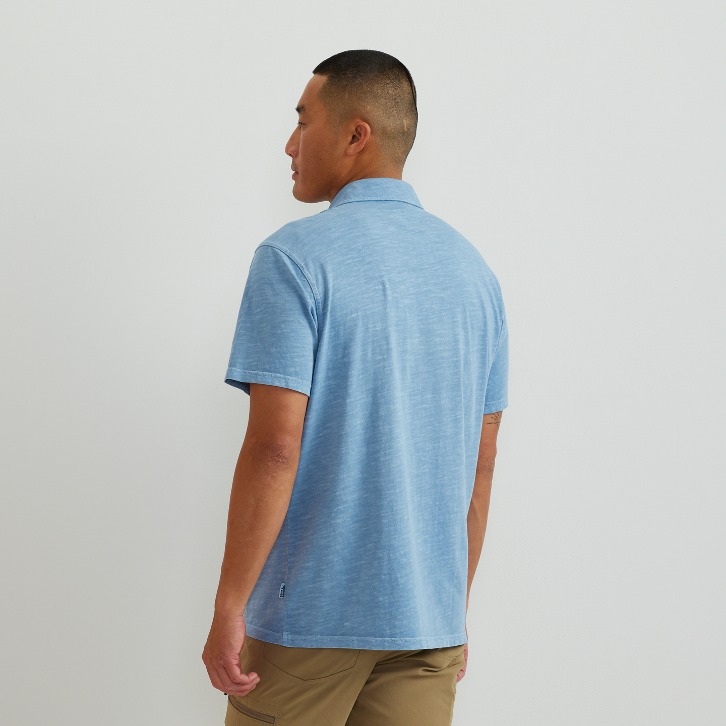 Eddie Bauer Men's SS Sunwashed Cotton Pocket Polo Eddie Bauer Men's SS Sunwashed Cotton Pocket Polo