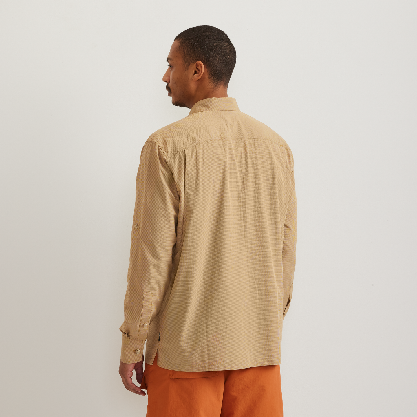 Men's UPF Guide 2.0 Long-Sleeve Shirt-DK SAND-Regular-F1