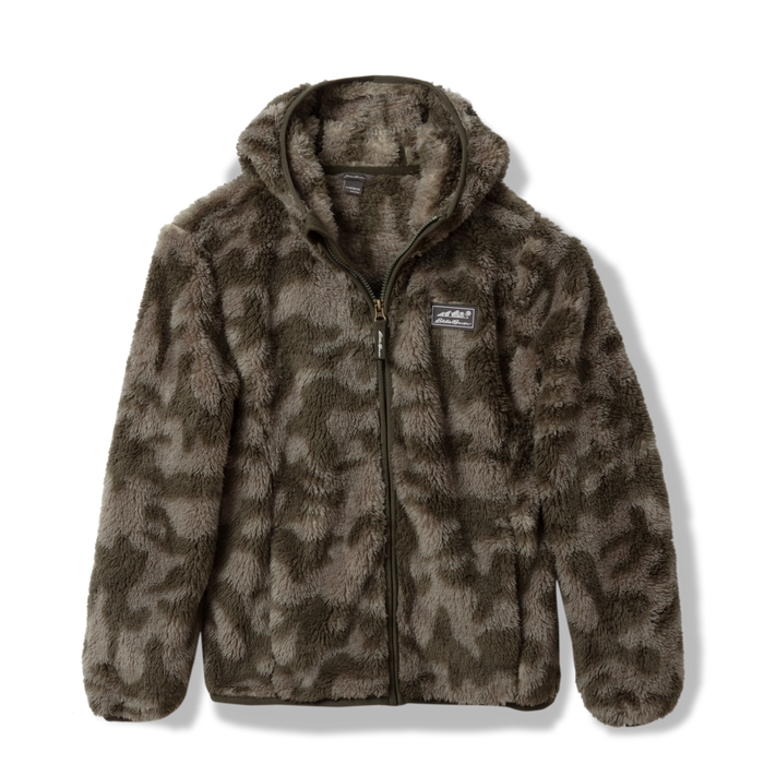 Kids Quest Fleece Plush Hooded Jacket - Print
