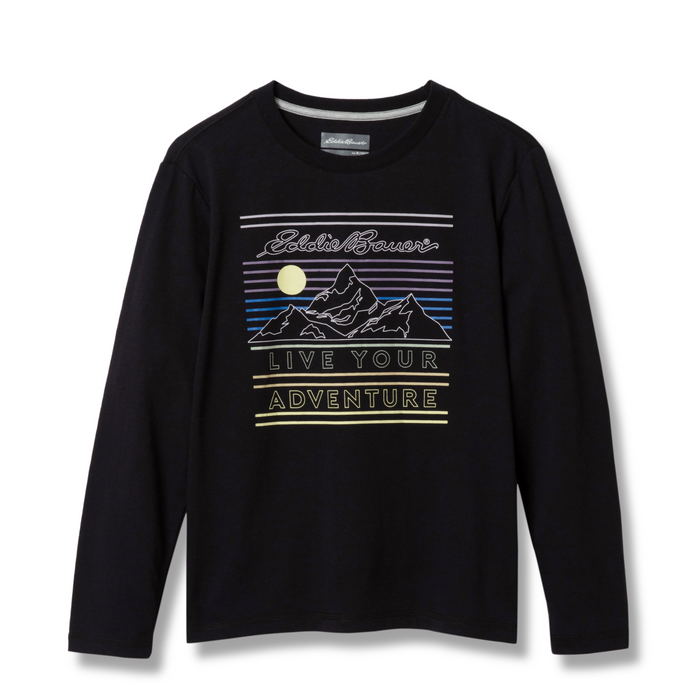 Boys Graphic Long-Sleeve T-Shirt