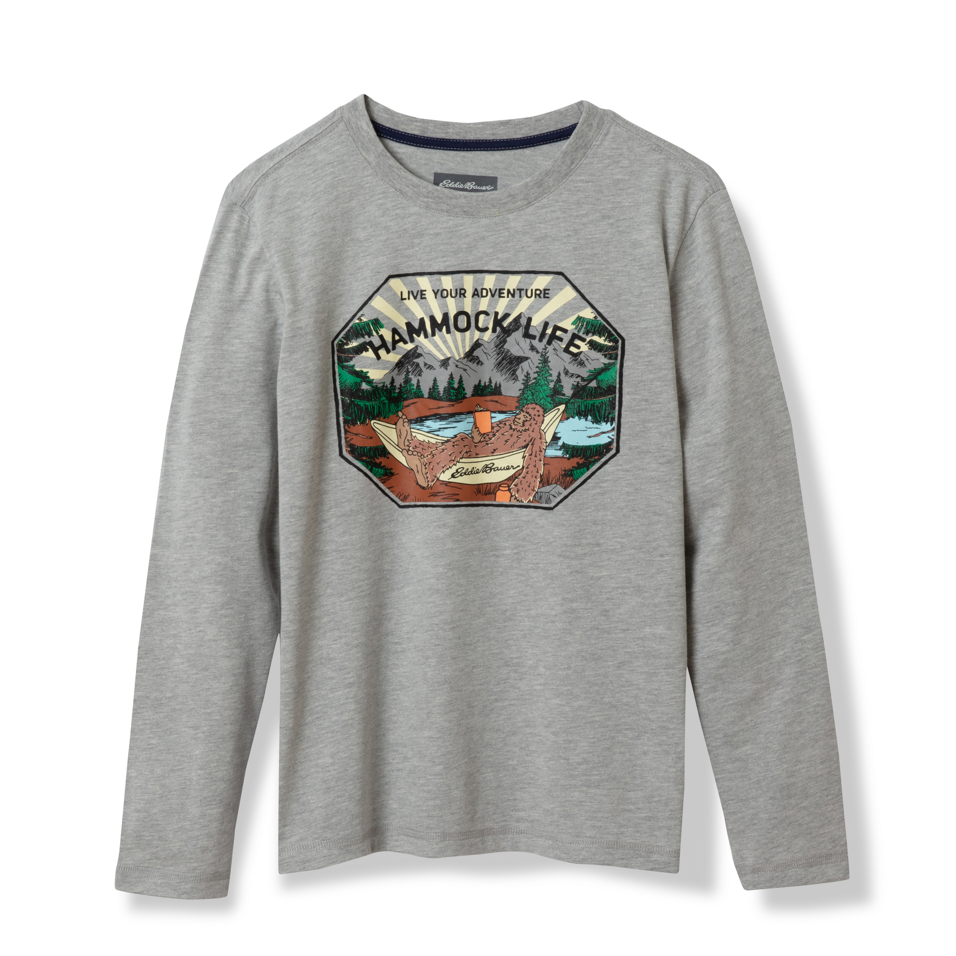 Eddie Bauer Kids Boys Graphic Long-Sleeve T-Shirt