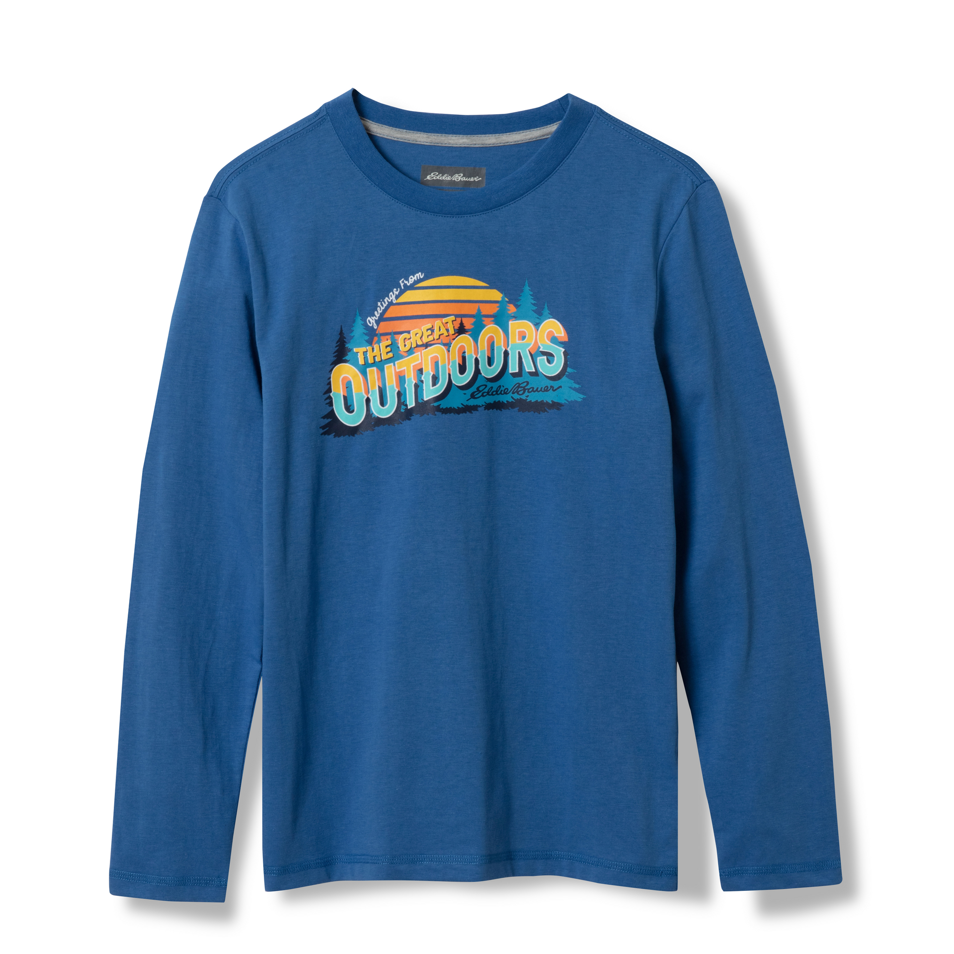 Eddie Bauer Kids Boys Graphic Long-Sleeve T-Shirt
