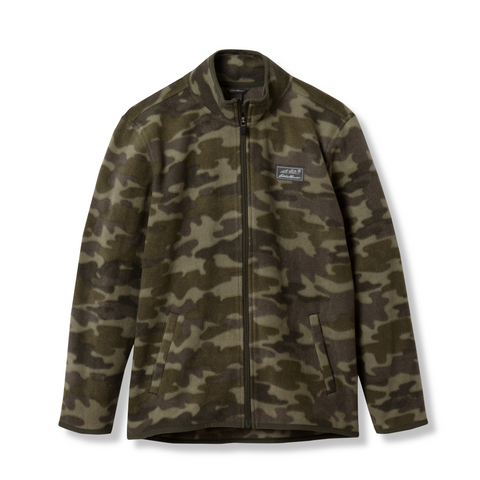 Eddie Bauer Kids Boys Quest Fleece Full-Zip - Camo