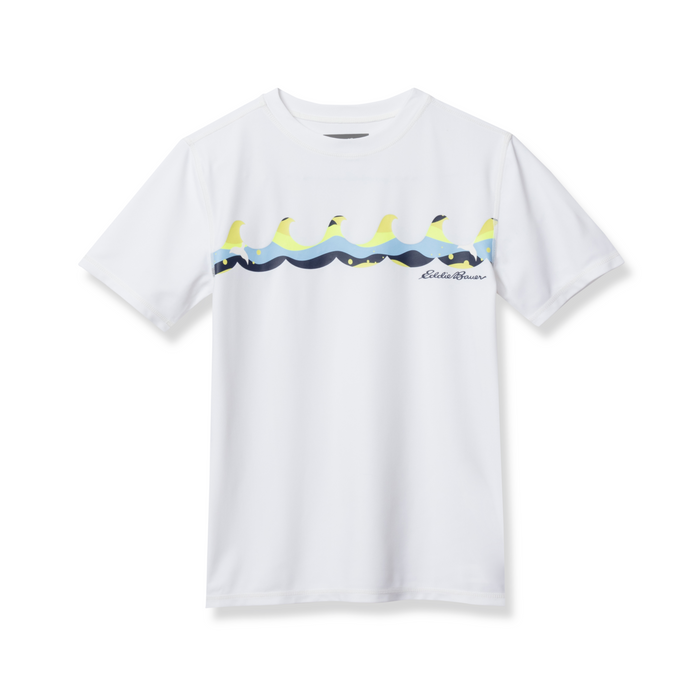 Boys Sea Spray Ss Rashguard Tee