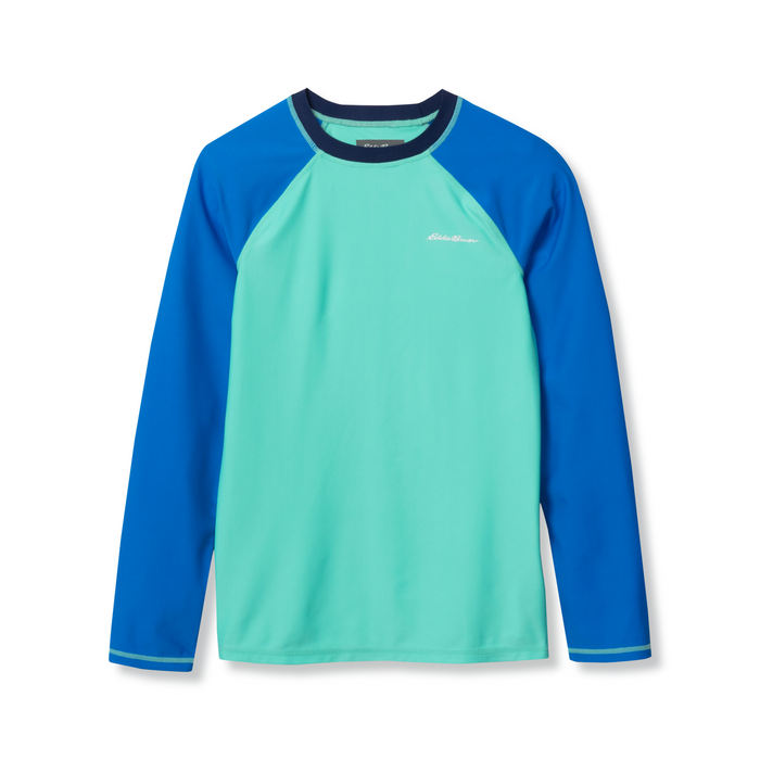 Boys Sea Spray Ls Rashguard Tee