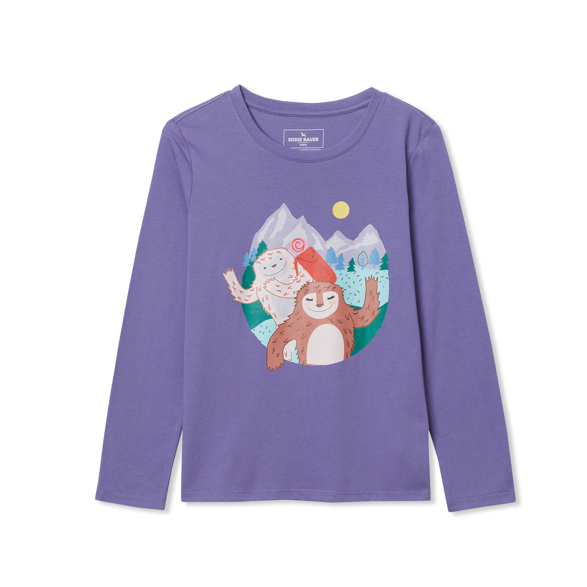 Eddie Bauer Girls Graphic Long Sleeve Tee