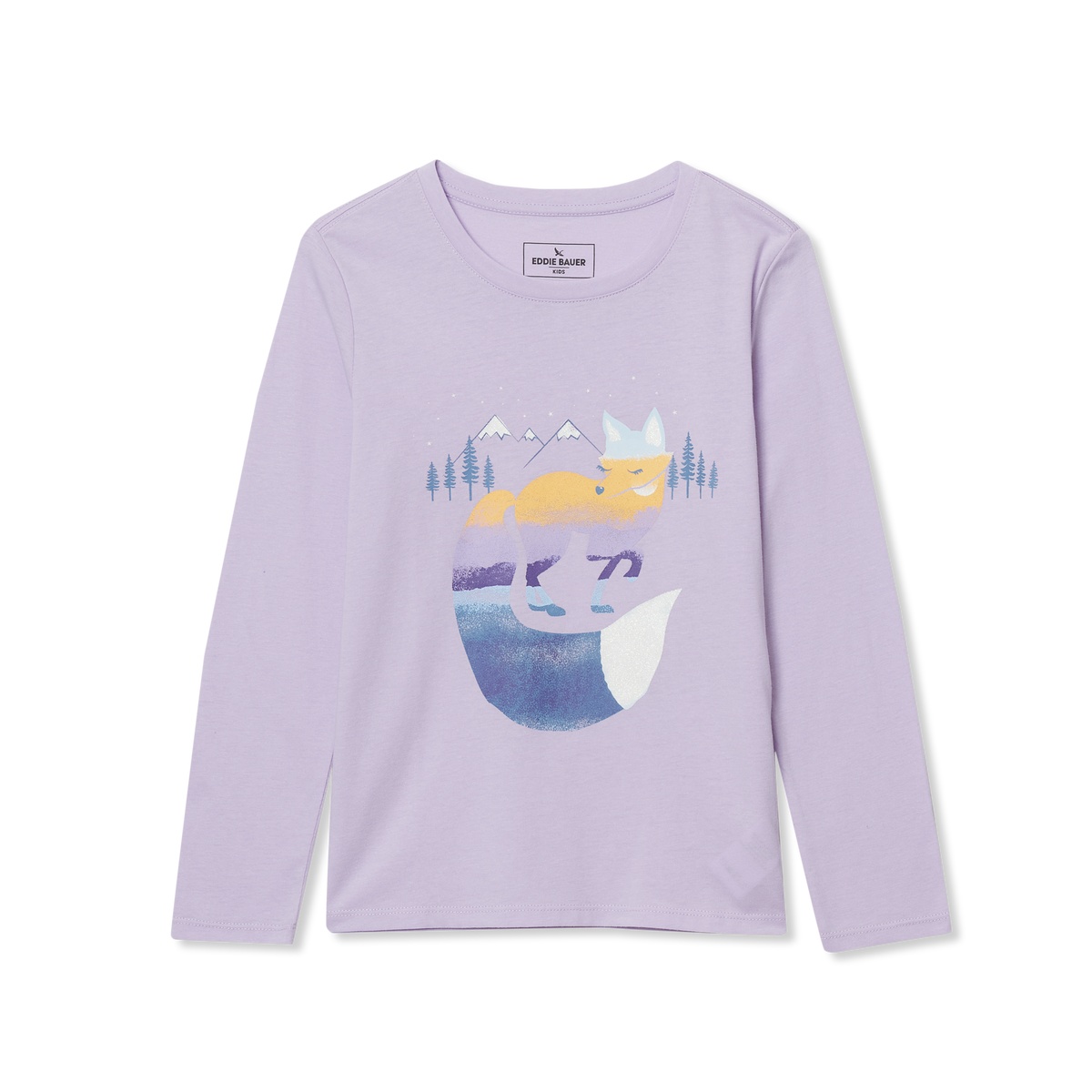 Eddie Bauer Girls Graphic Long Sleeve Tee