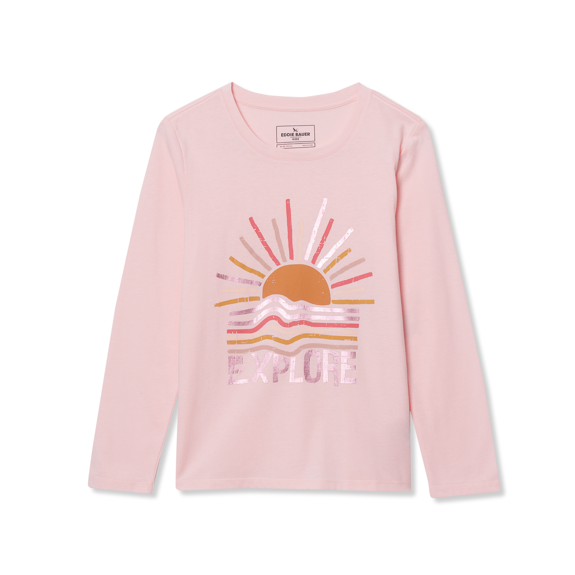 Eddie Bauer Girls Graphic Long Sleeve Tee