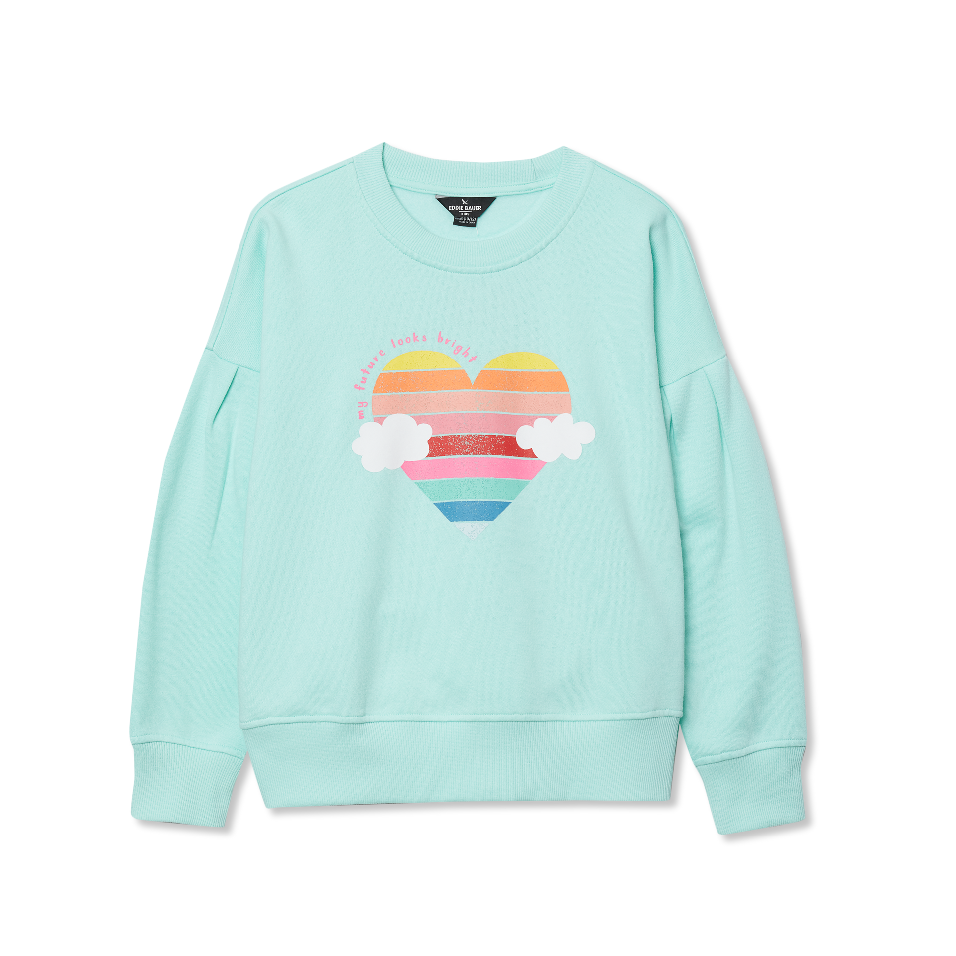 Eddie Bauer Girls Cozy Fleece Crew
